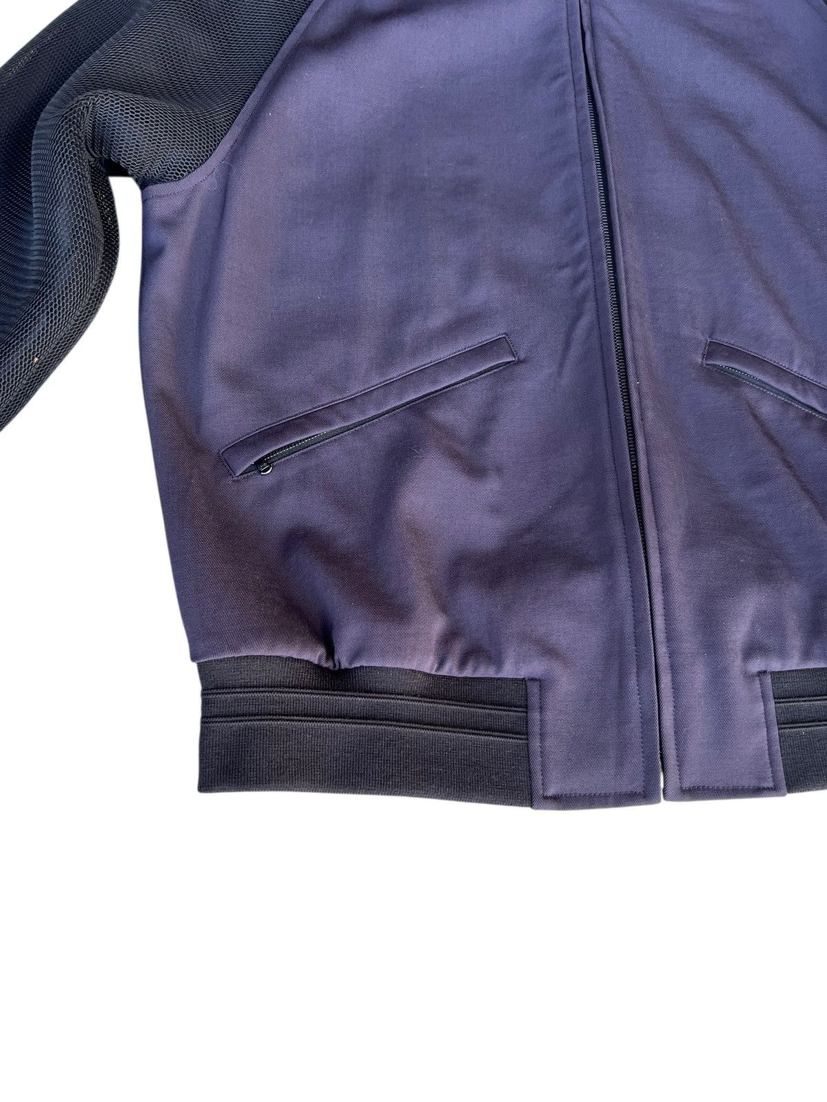 Wooyoungmi Wooyoungmi Paris Mesh Sleeve Wool Bomber Jacket Size US M / EU 48-50 / 2 - 8 Thumbnail