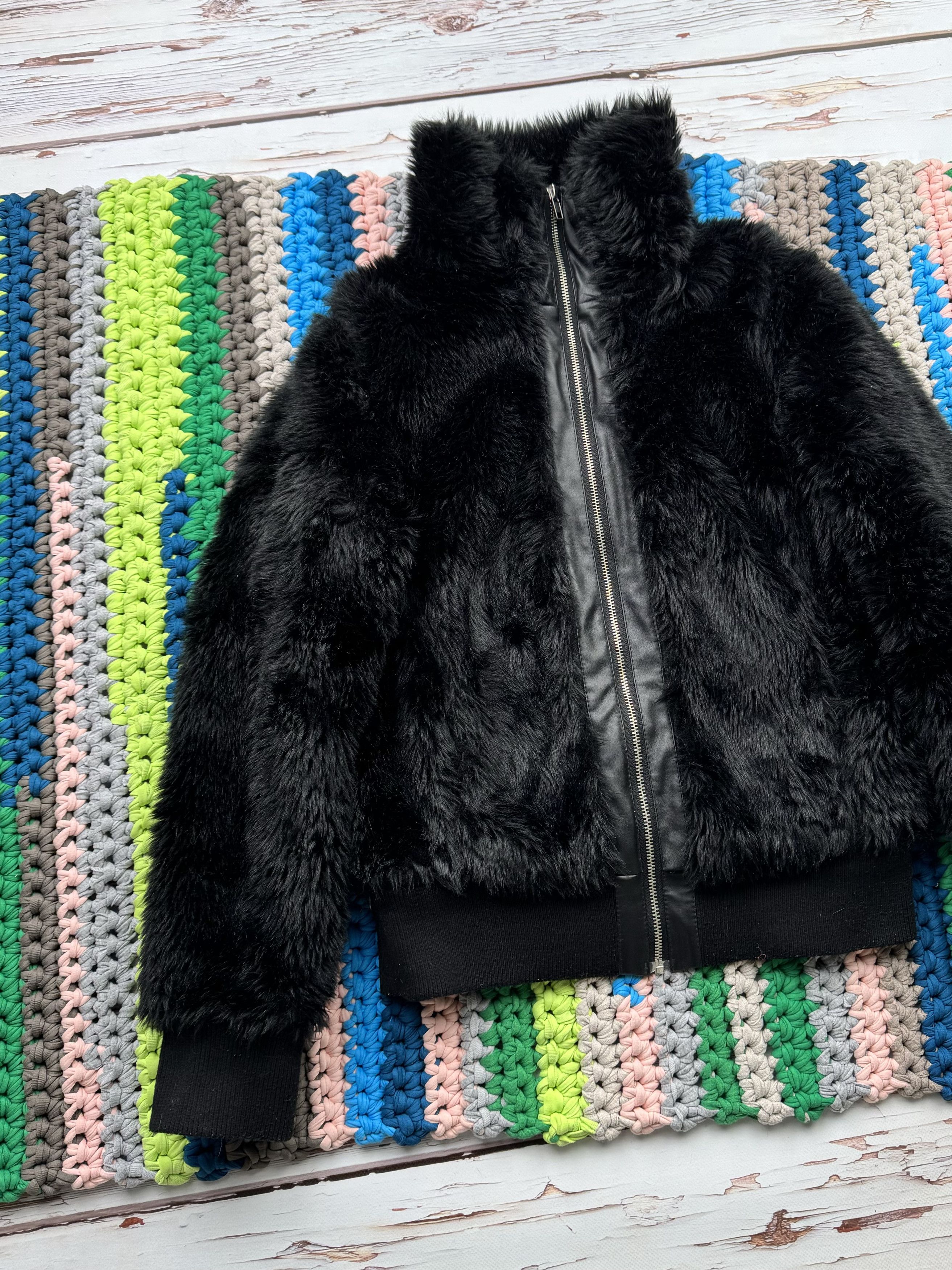 Japanese Brand Vintage Faux Fur Coat (ET1)(D15) Size M / US 6-8 / IT 42-44 - 2 Thumbnail
