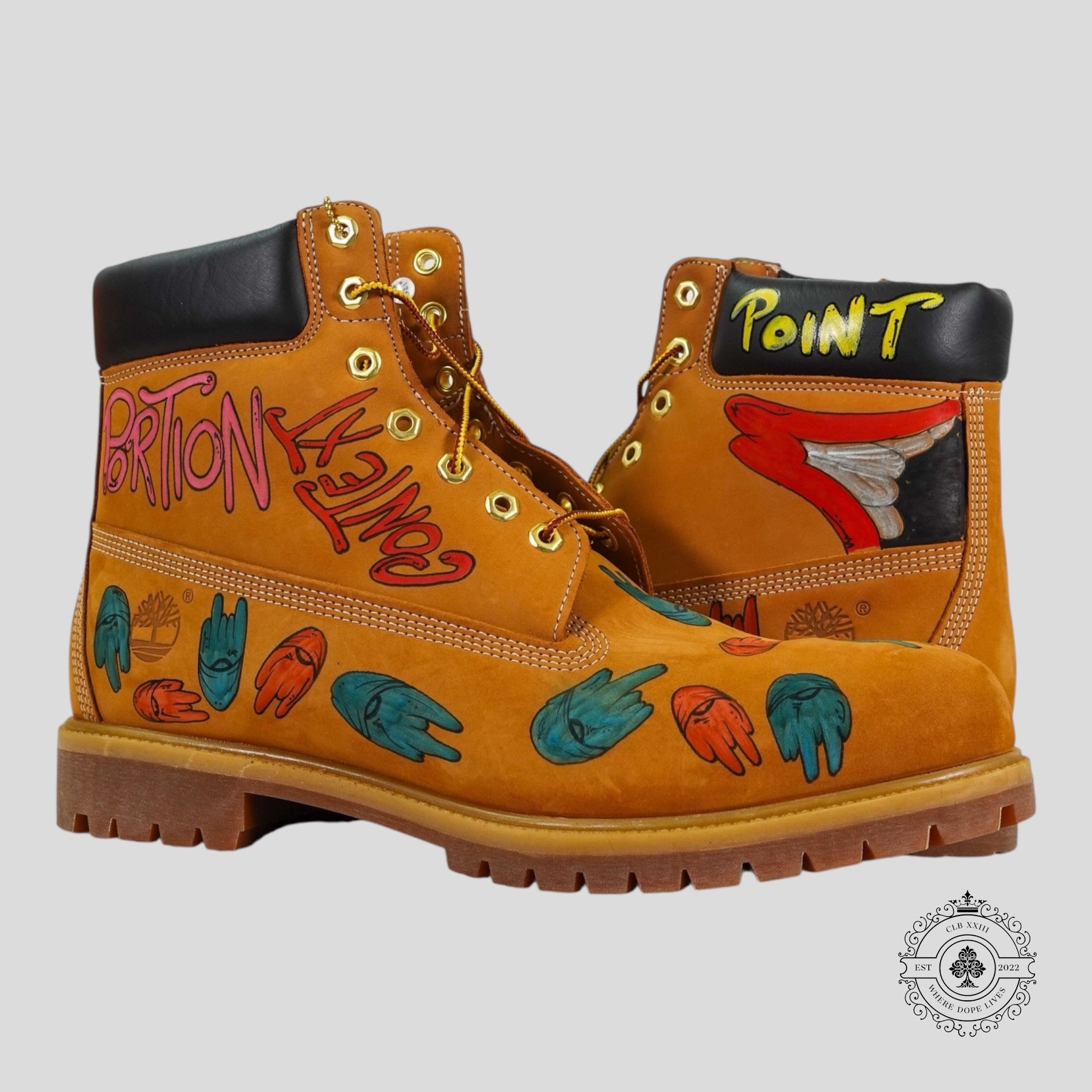 Matty Boy 1-of-1 Matty Boy Focal Point Timberland 6-Inch Boot Size US 14 / EU 47 - 1 Thumbnail
