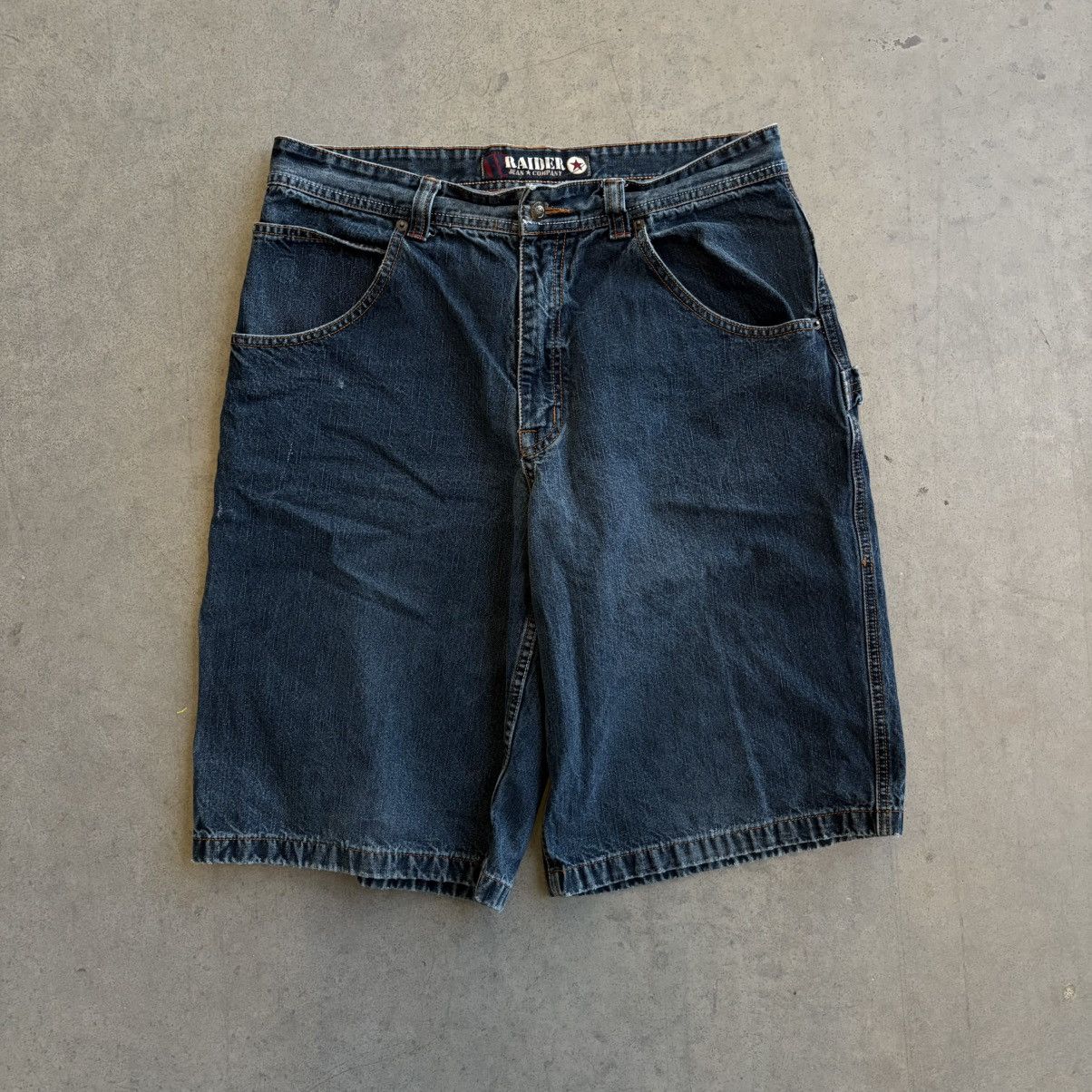 Wrangler Y2K Raider Jeans Co. Baggy Southpole Carpenter Shorts 34" Size US 34 / EU 50 - 3 Thumbnail