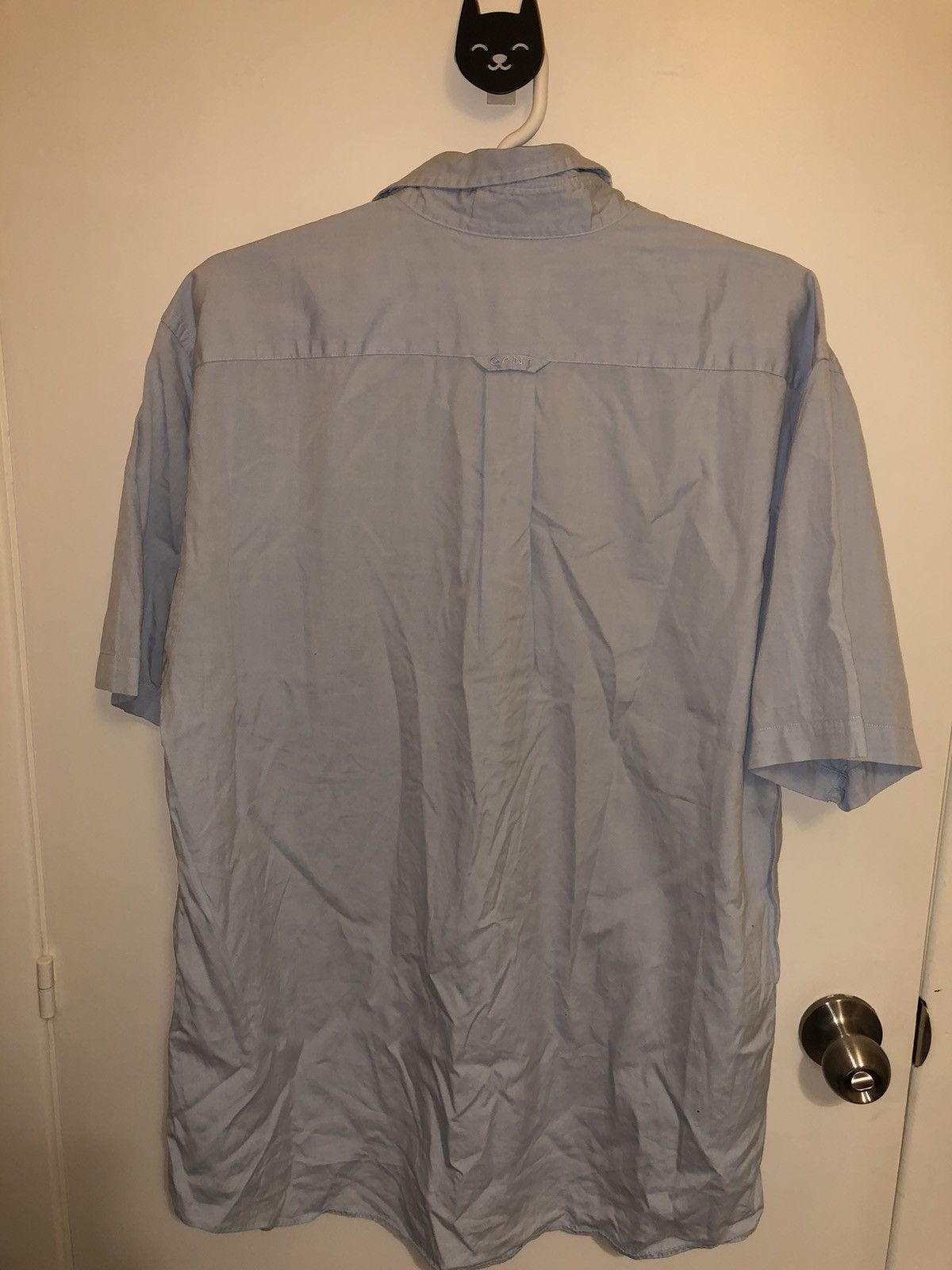 Gant × Vintage Vintage Gant Light Blue Shirt Size US L / EU 52-54 / 3 - 5 Thumbnail