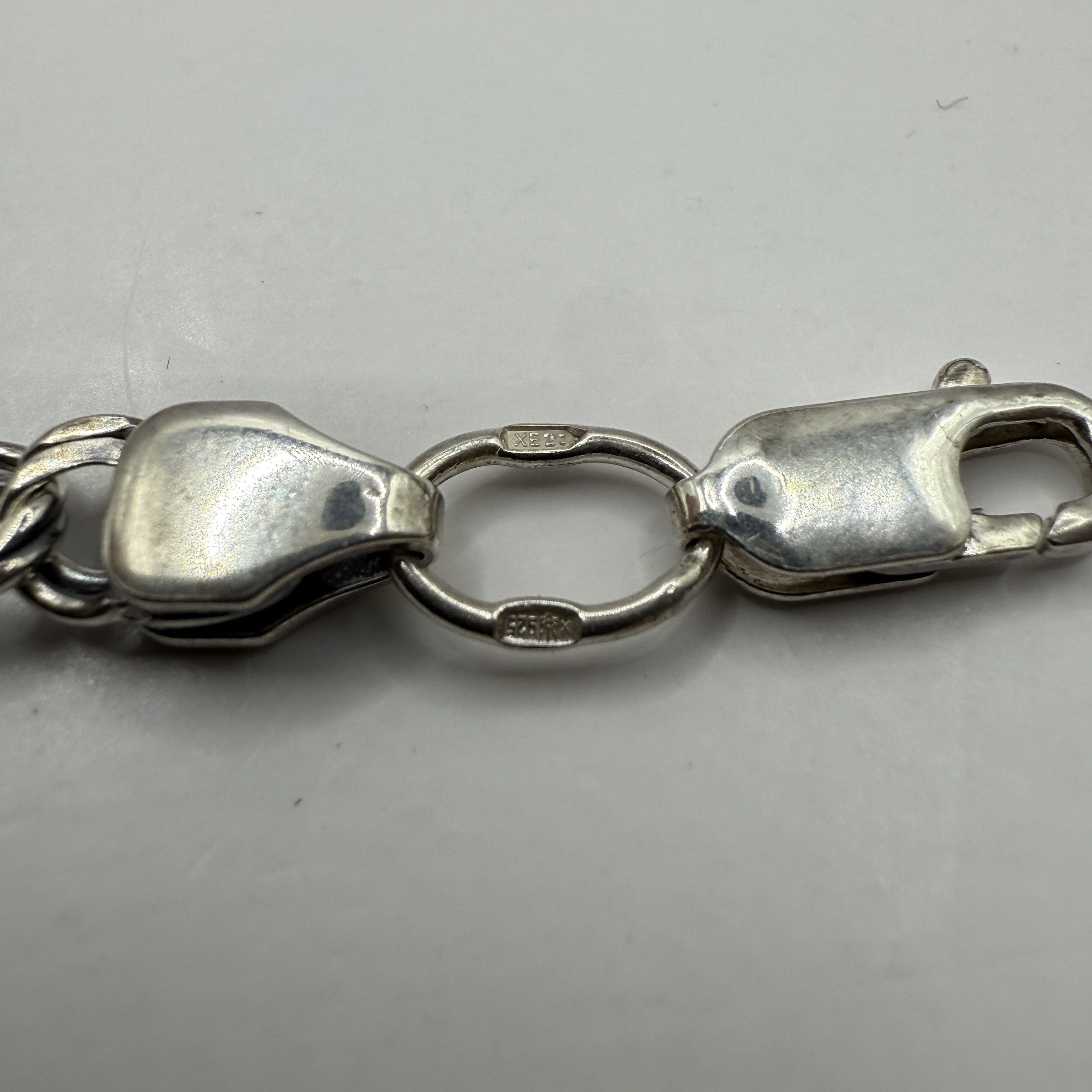 Sterling Silver Vintage Chain, 925 Sterling Silver, Signed , 14,73g Size ONE SIZE - 10 Thumbnail