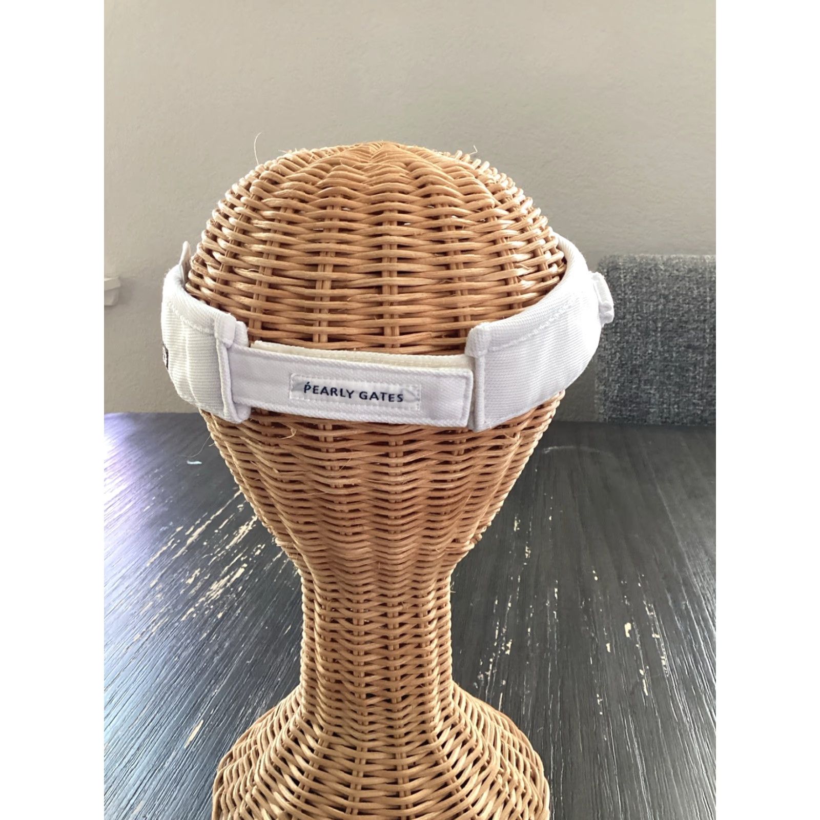 Vintage PEARLY GATES Jack Bunny Golfaholic Visor Size ONE SIZE - 4 Thumbnail