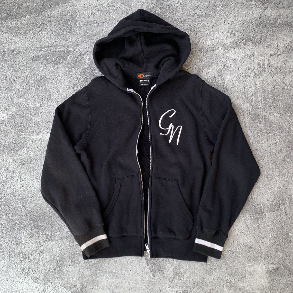Gallery1950 × Japanese Brand × Thrasher Ziphoodie Thrasher x Gallery1950 Black Sun Fadded Size US M / EU 48-50 / 2 - 1 Thumbnail