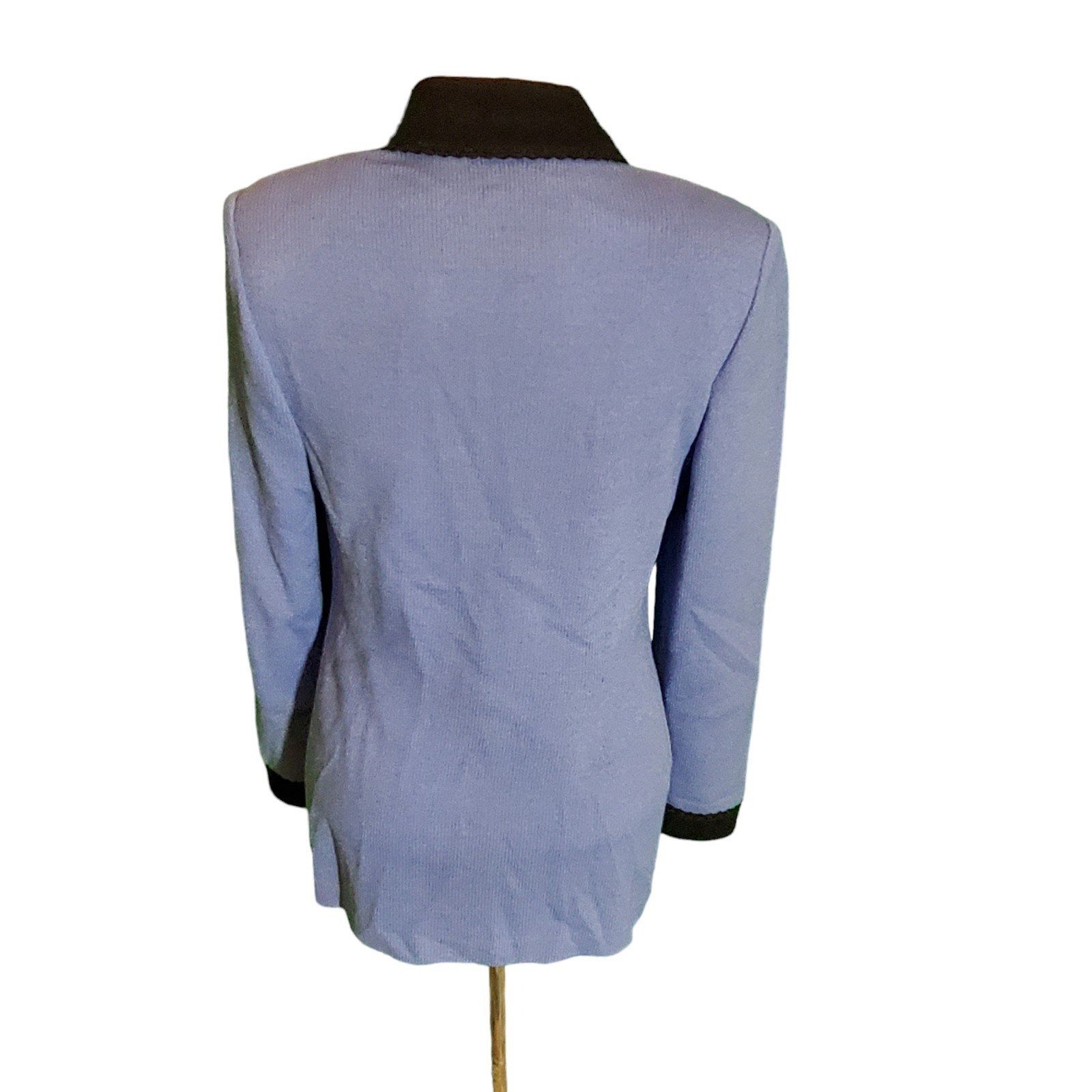 St. John St. John Coll. Vintage Wool Knit Jacket Blazer Ornate Button Size S / US 4 / IT 40 - 3 Thumbnail