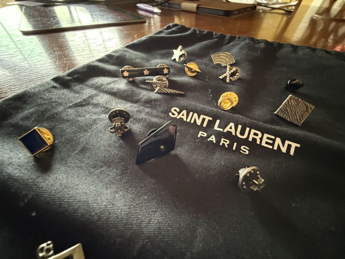 Saint Laurent Paris FW15 Saint Laurent pin set 24 + 6 30 pieces lighter star etc Size ONE SIZE - 6 Thumbnail