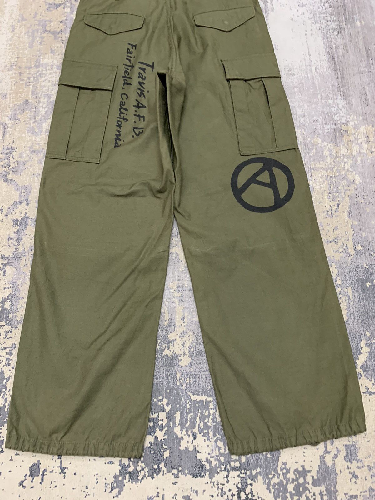 Avirex Seditionaries Anarchy Avirex Baggy Cargo Pant 30x28.5 Size US 30 / EU 46 - 13 Thumbnail
