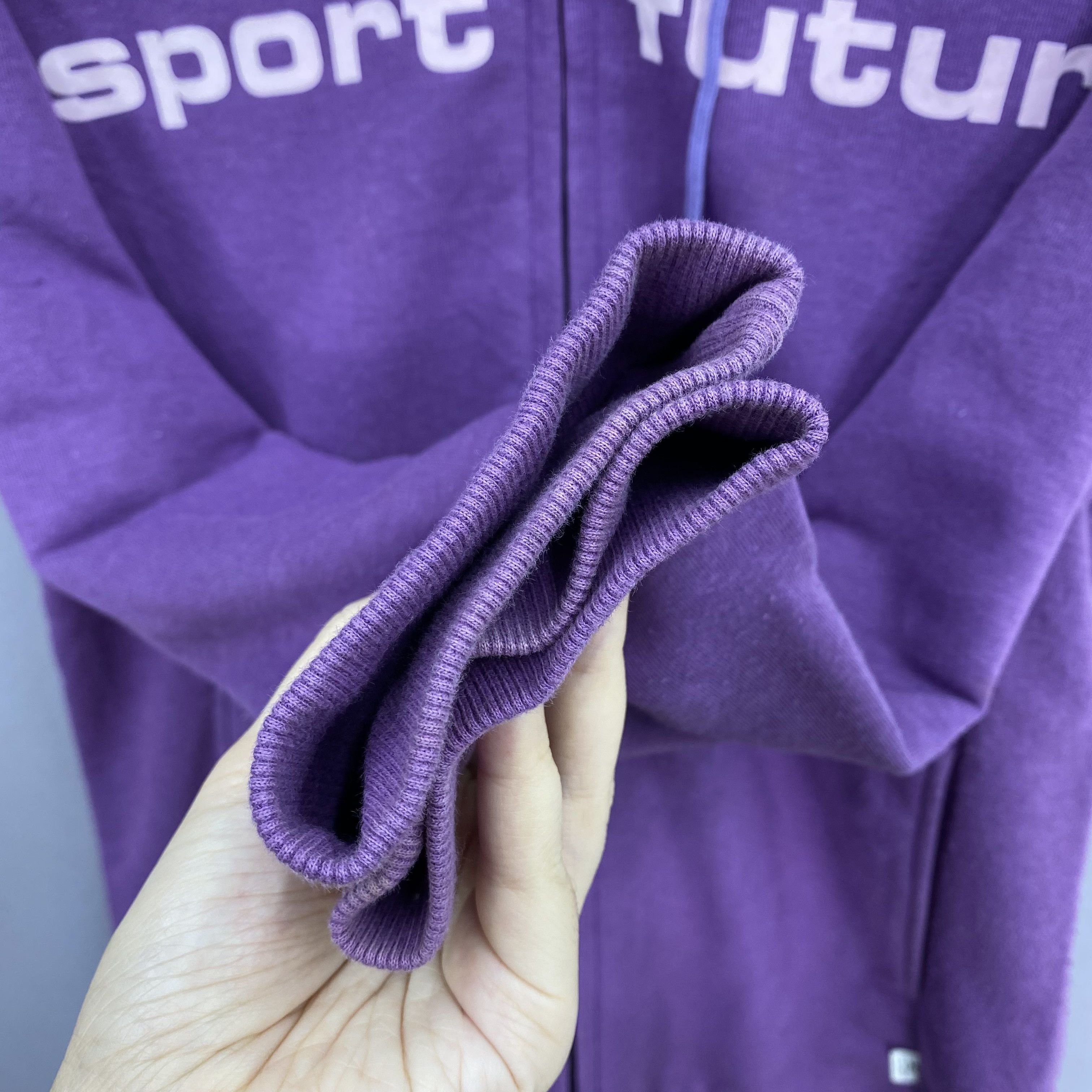 Courreges Vintage Courreges Sport Futur Zip-Up Hoodie Jacket Sweater Size S / US 4 / IT 40 - 6 Thumbnail