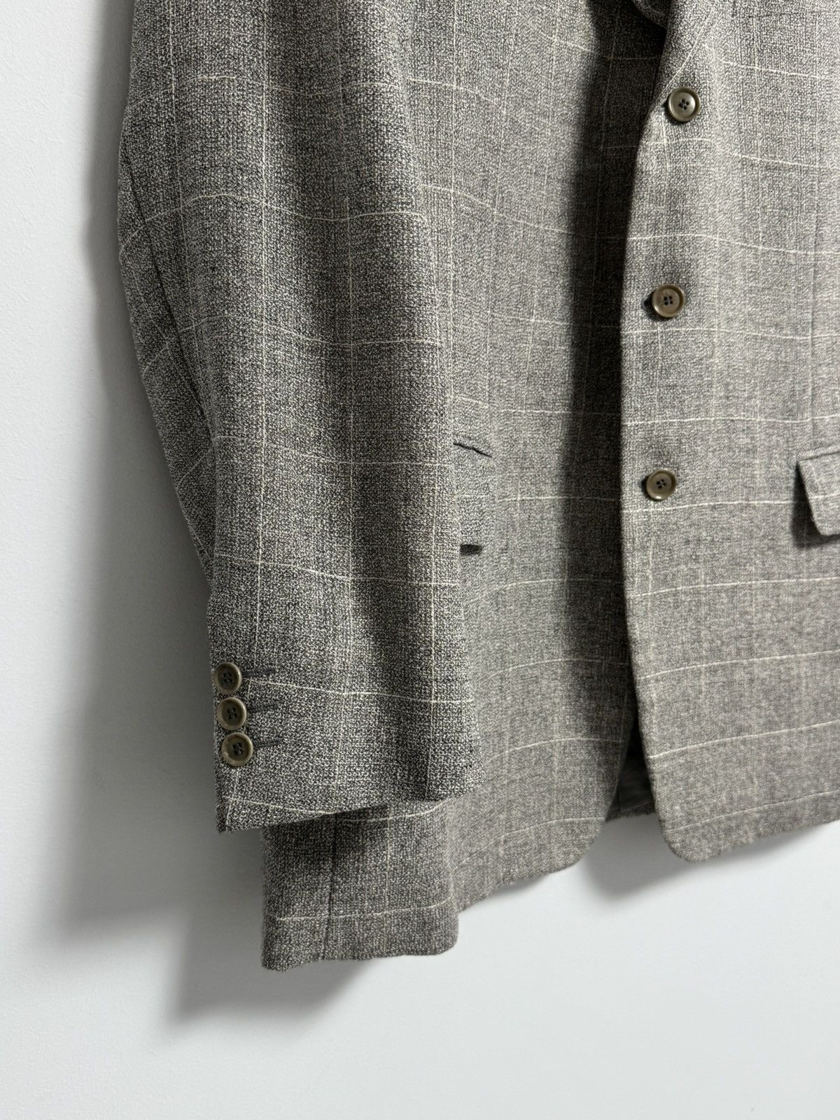 Pal Zileri Pal Zileri Gruppo Forall Blazer Men’s Gray Luxury Size 54L - 5 Thumbnail