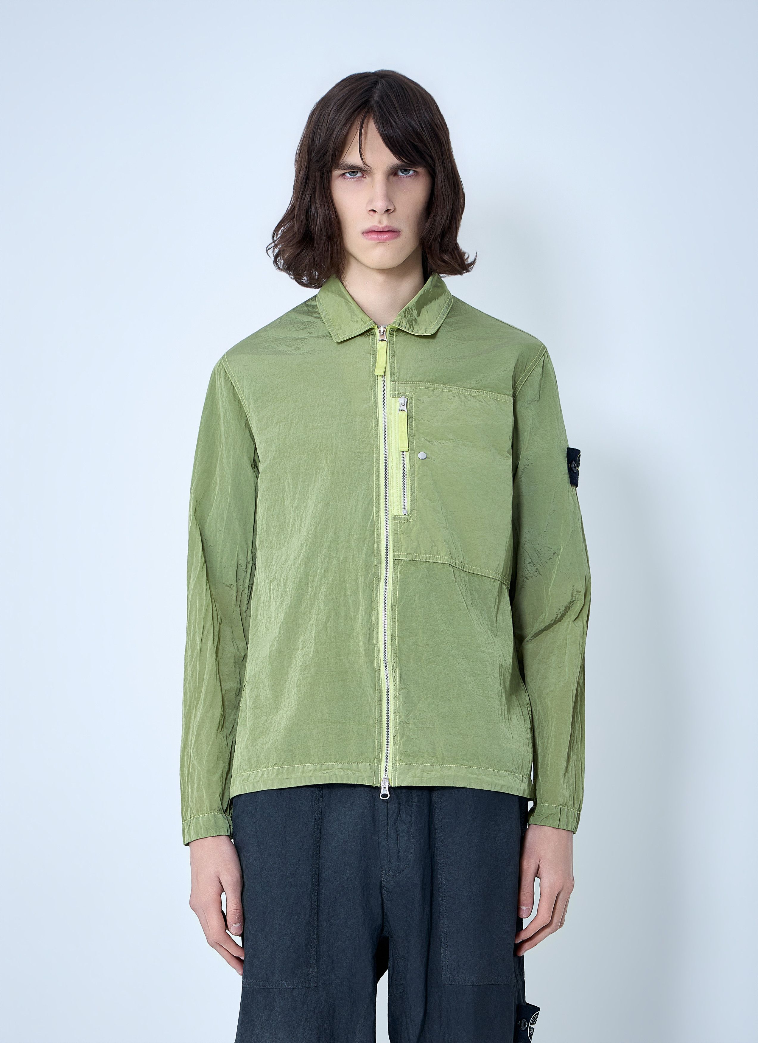 Stone Island Zip-Front Technical Jacket Size US M / EU 48-50 / 2 - 1 Thumbnail