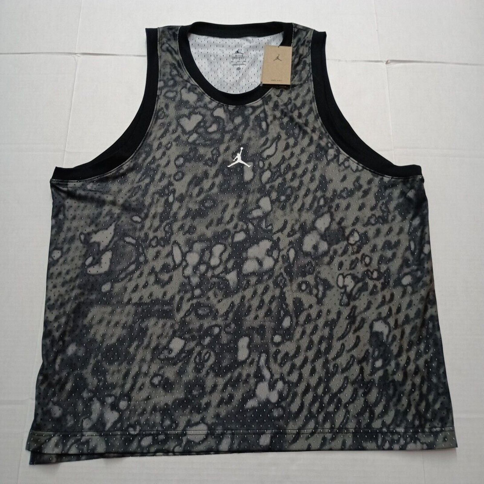 Nike Men's Nike Jordan Dri-Fit Tank Top Mesh Jersey Men's 2XL Size US XXL / EU 58 / 5 - 1 Thumbnail
