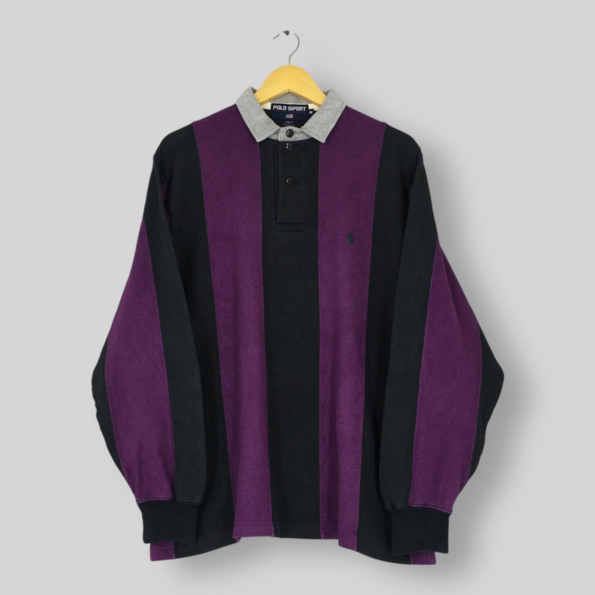 Polo Ralph Lauren Vintage 90s Polo Sport Ralph Lauren Rugby Shirt Medium Size US M / EU 48-50 / 2 - 1 Thumbnail