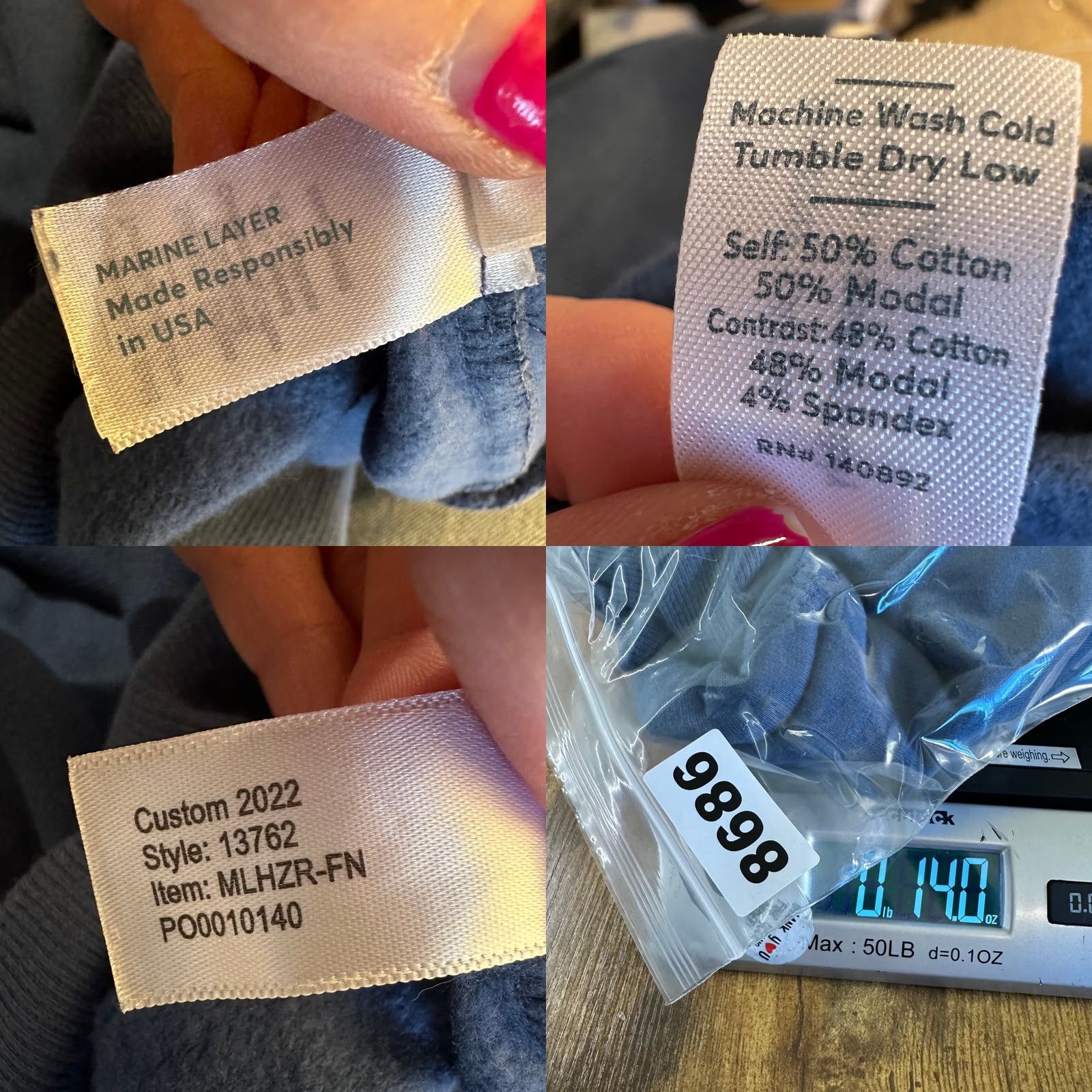 Marine Layer VINTAGE? No — N/A Size US L / EU 52-54 / 3 - 8 Thumbnail