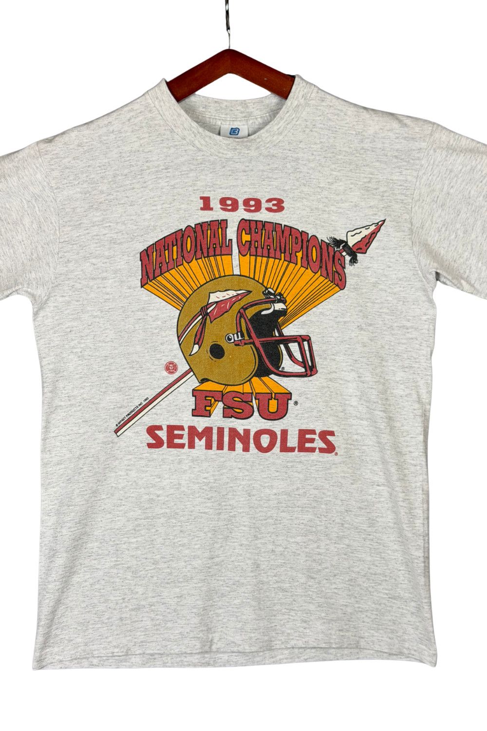 Vintage Vintage 1993 Florida State Seminoles National Champions Tee Size US M / EU 48-50 / 2 - 5 Thumbnail