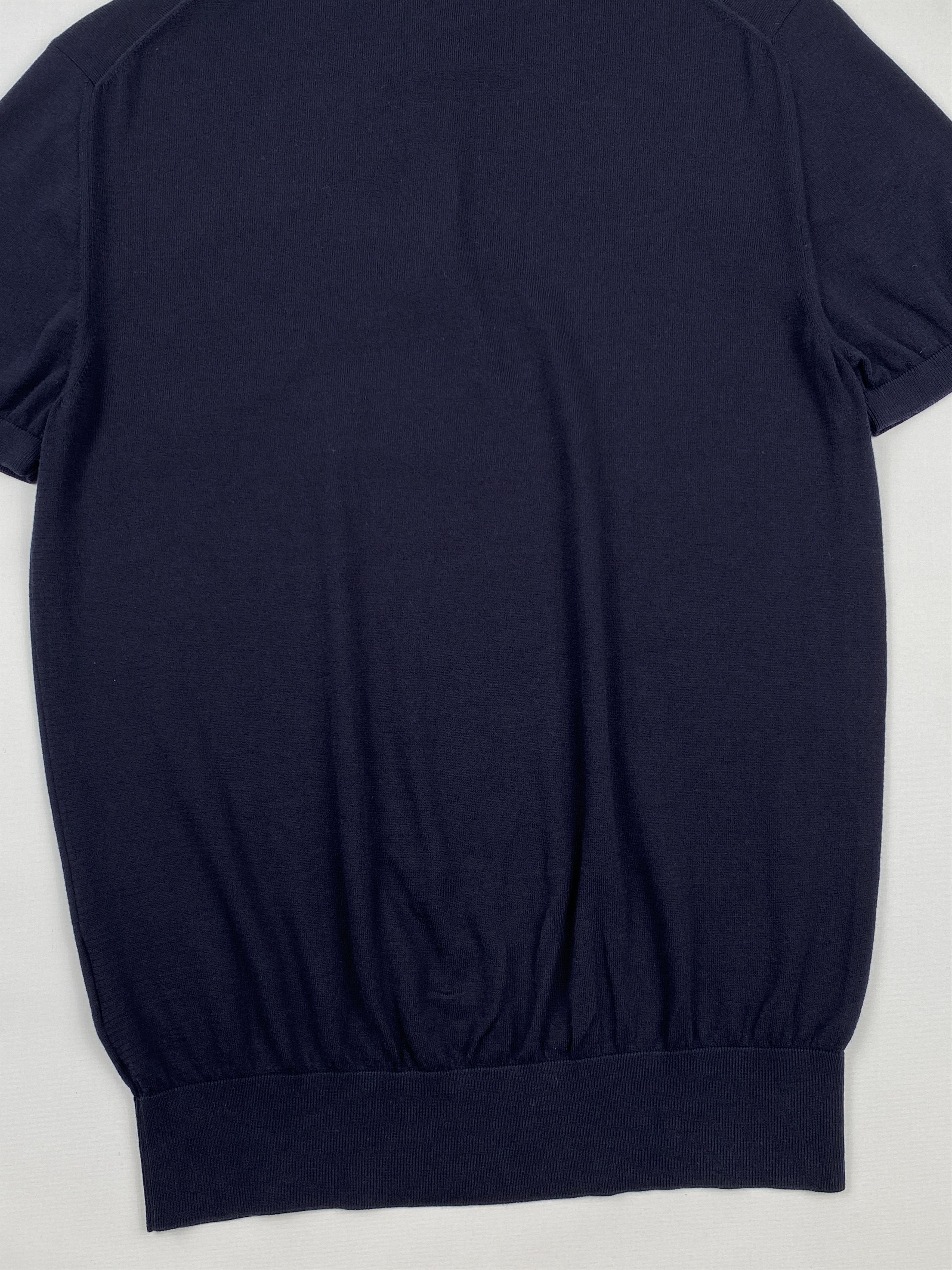 Moncler S/S 2021 Maglia Tricot Polo Shirt Size L / US 10 / IT 46 - 11 Thumbnail