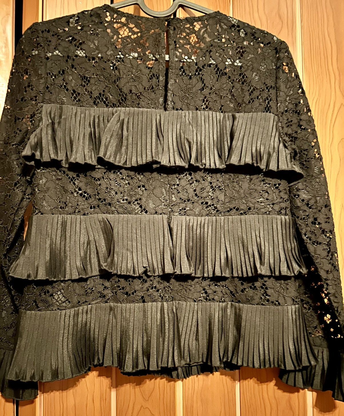 J.Crew J Crew black ruffle top Size XXS / US 00 / IT 34 - 3 Thumbnail