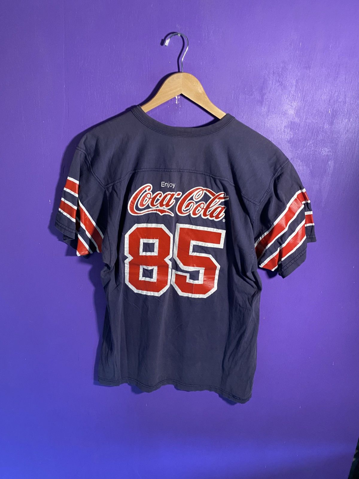 NFL Vintage 1985 Super bowl XIX Coca-Cola jersey shirt Size US M / EU 48-50 / 2 - 2 Thumbnail