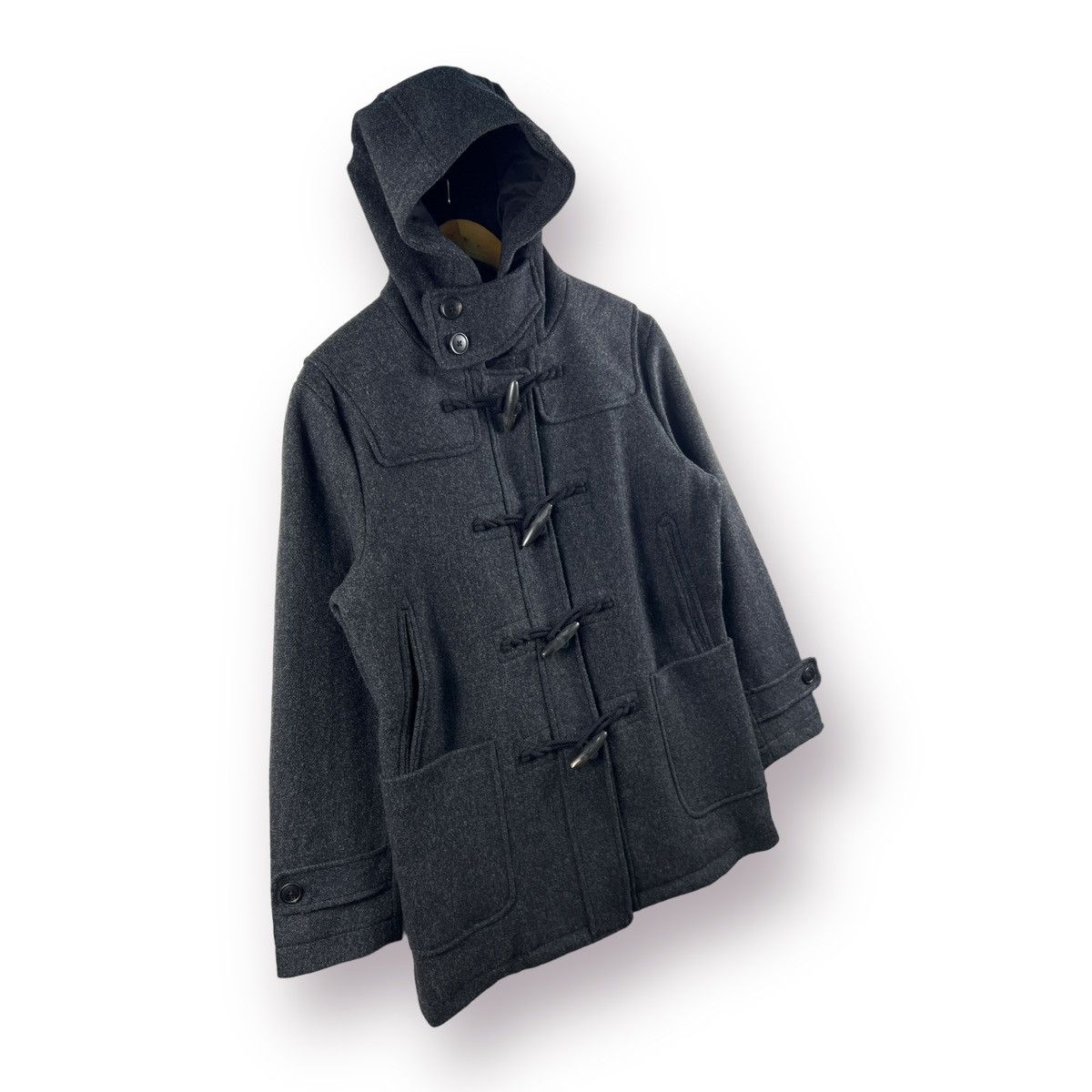 Japanese Brand 🔥 JiL SANDER X UNIQLO JAPAN DUFFLE HEAVY WOOL COAT - M Size US M / EU 48-50 / 2 - 2 Thumbnail