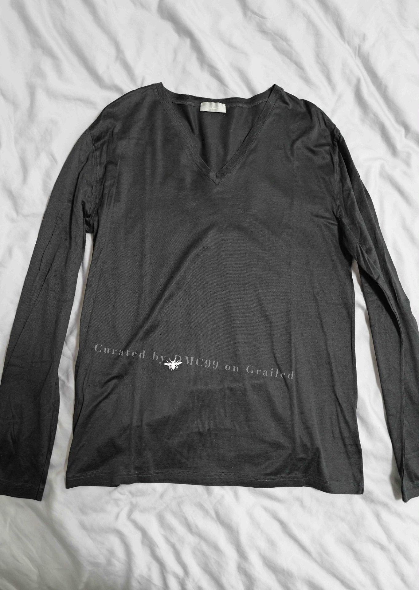 Dior × Hedi Slimane Dior Homme FW2004 “VOTC” Eye Long Sleeve | Grailed