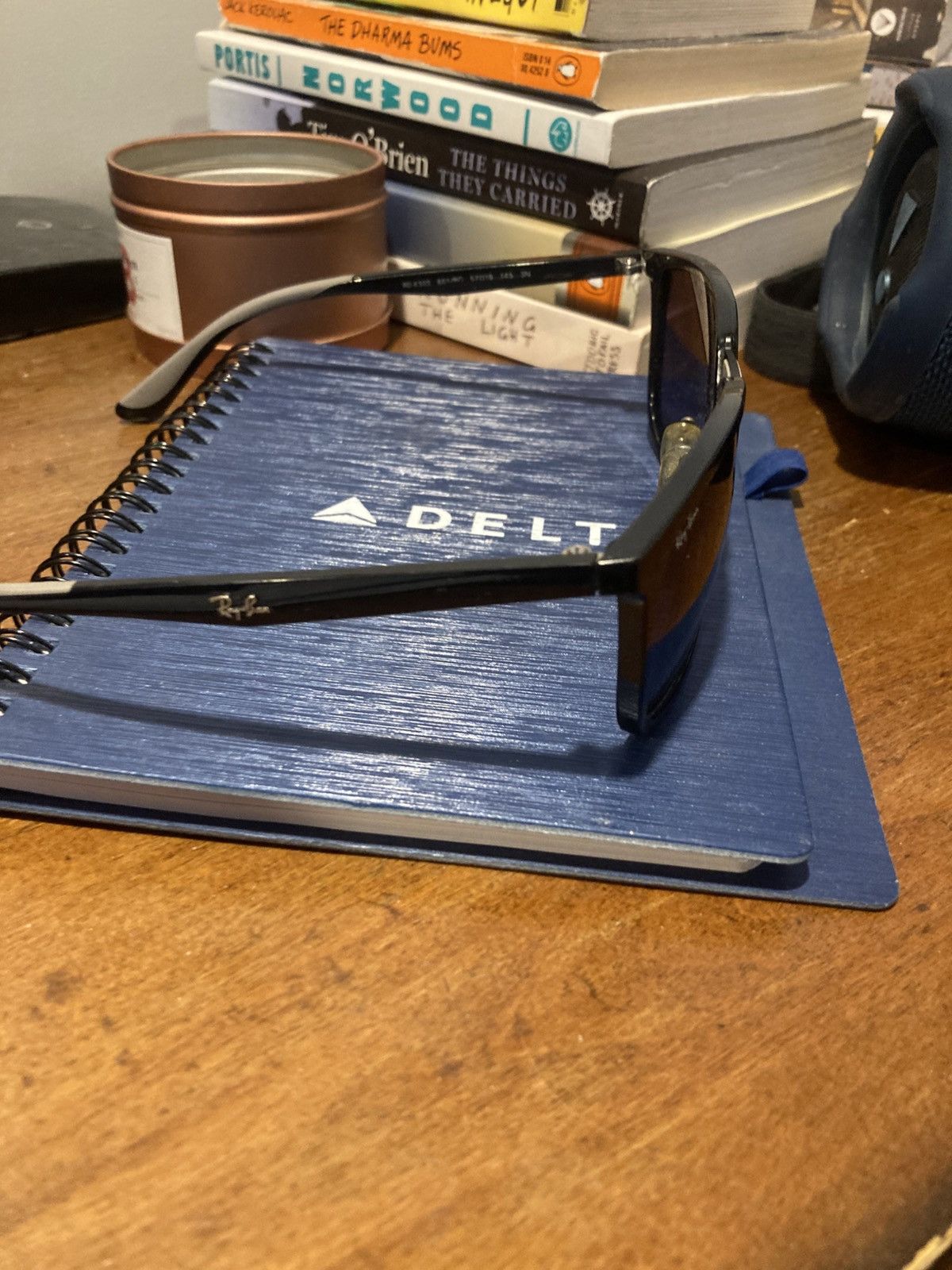 RayBan Ray Ban Male RB4303 Navy Sunglasses Size ONE SIZE - 3 Thumbnail