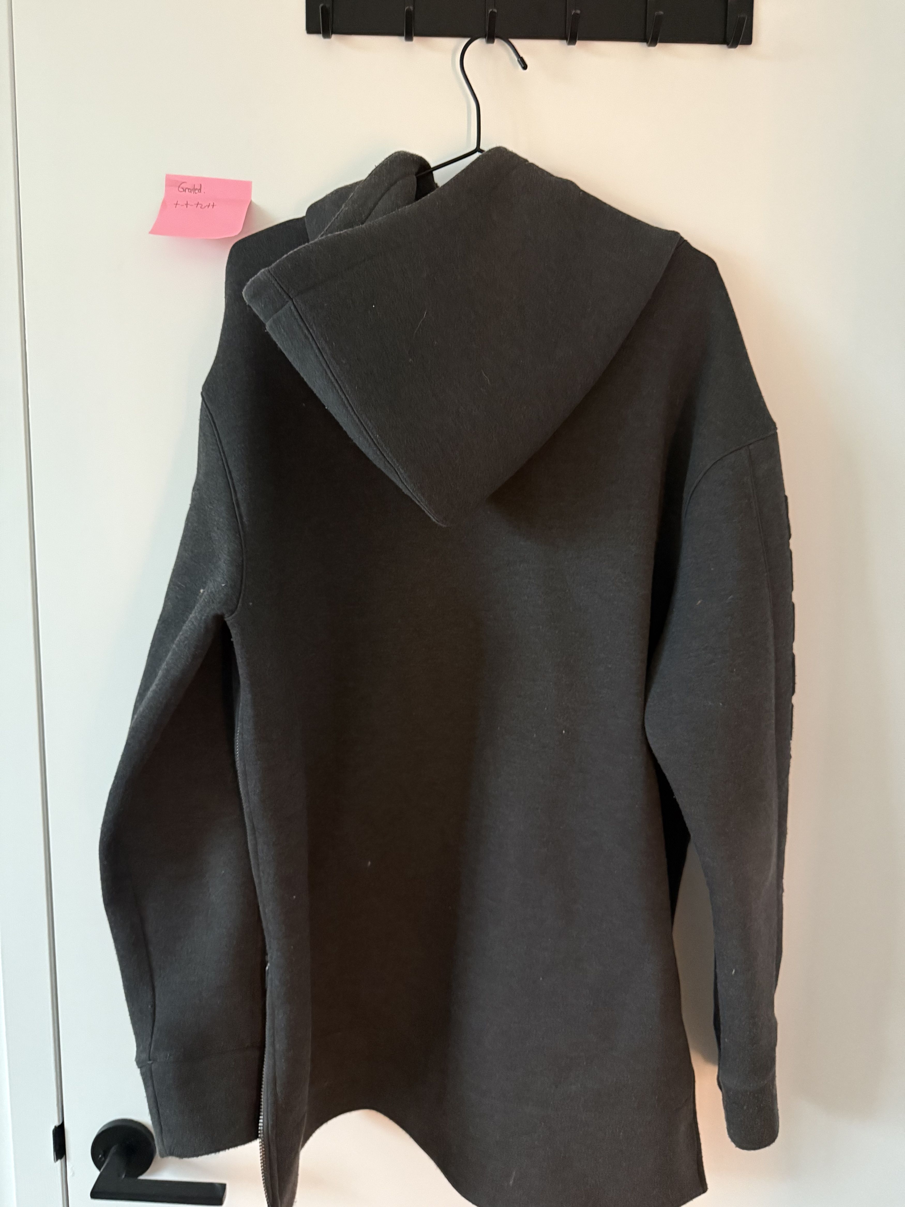Helmut Lang Neoprene Mens Hoodie w/ zippers Size US L / EU 52-54 / 3 - 5 Thumbnail