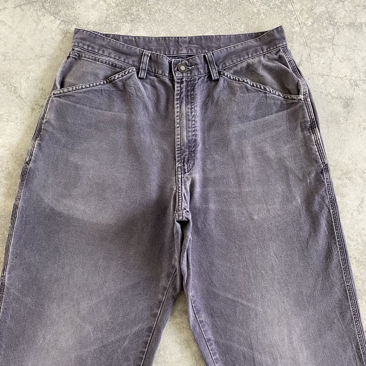 Patagonia Vintage Patagonia Faded Petrol Blue Carpenter Work Pants Size US 31 - 7 Thumbnail