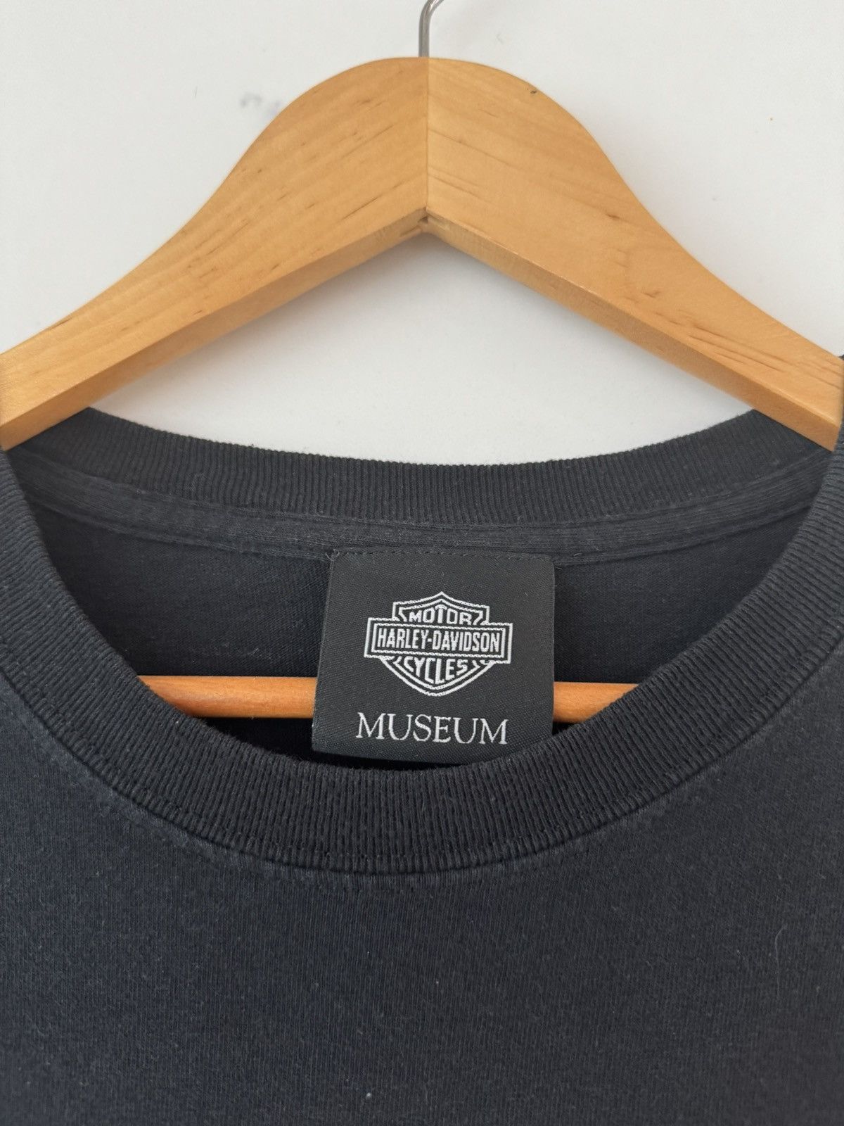 Harley Davidson Vintage Y2K Harley Davidson Museum T Shirt Black X-Large Size US XL / EU 56 / 4 - 11 Thumbnail