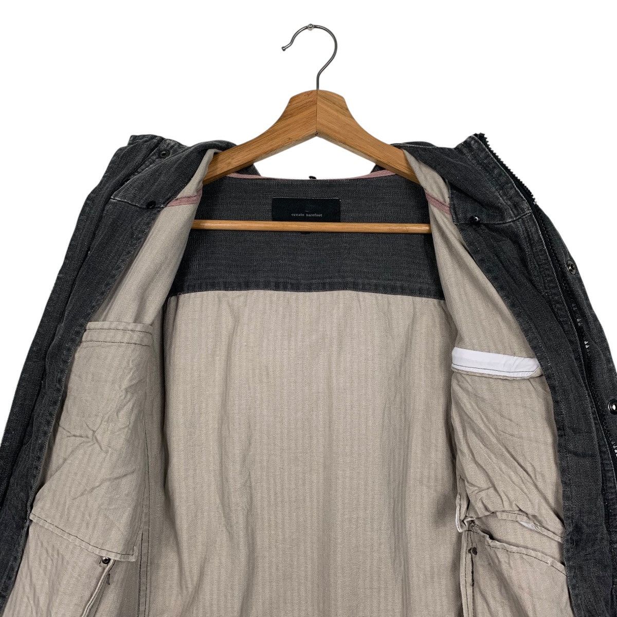 Japanese Brand Japanese Brand Create Barefoot Hooded Jacket Size US M / EU 48-50 / 2 - 14 Thumbnail
