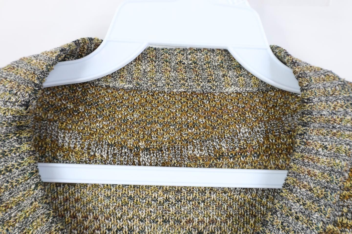 Vintage Vintage 90s Coogi Style Earth Tone Knit Crewneck Sweater Size US XL / EU 56 / 4 - 6 Thumbnail
