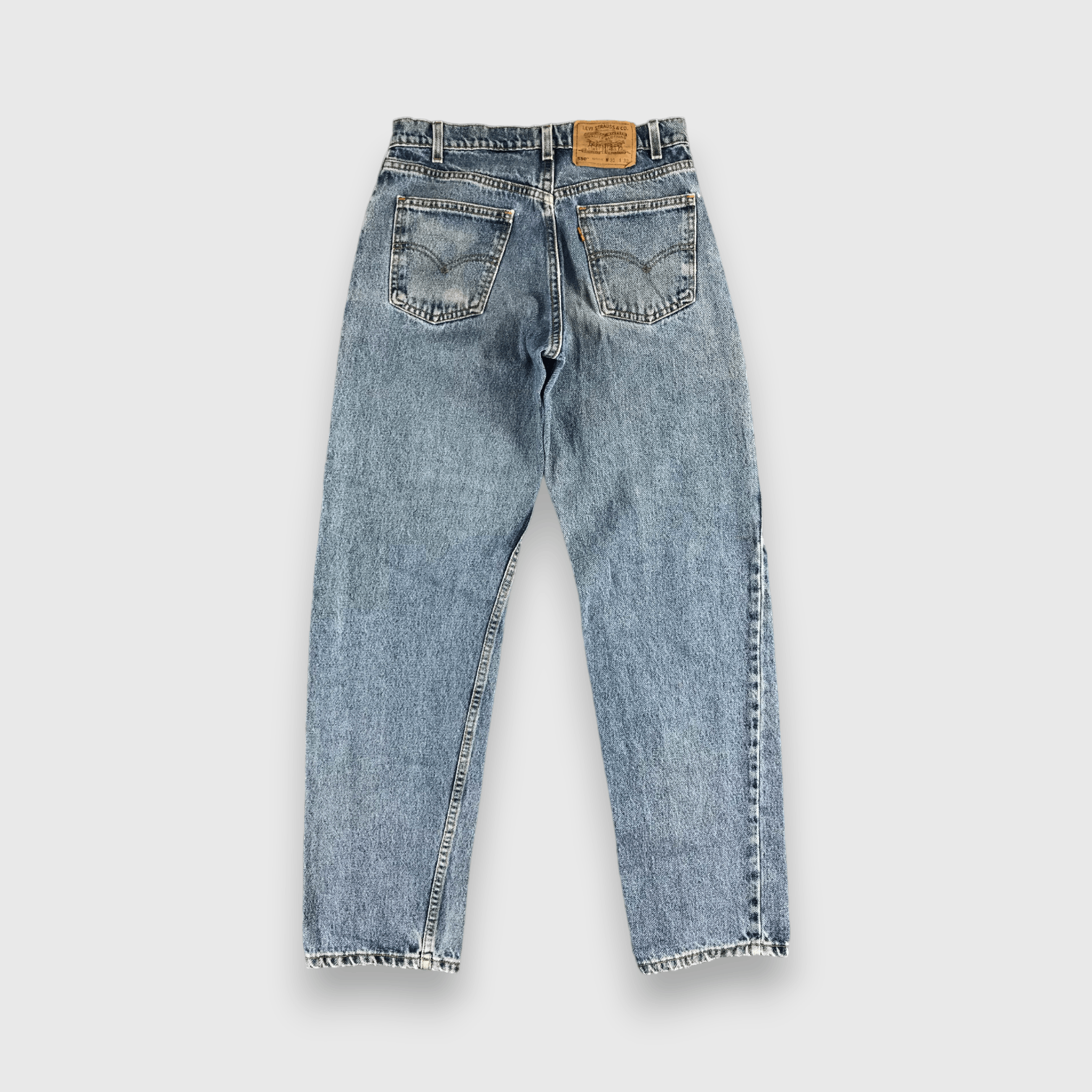 Levi's Vintage Levis 550 Orange Tab Jeans-J314 Size US 30 / EU 46 - 2 Thumbnail