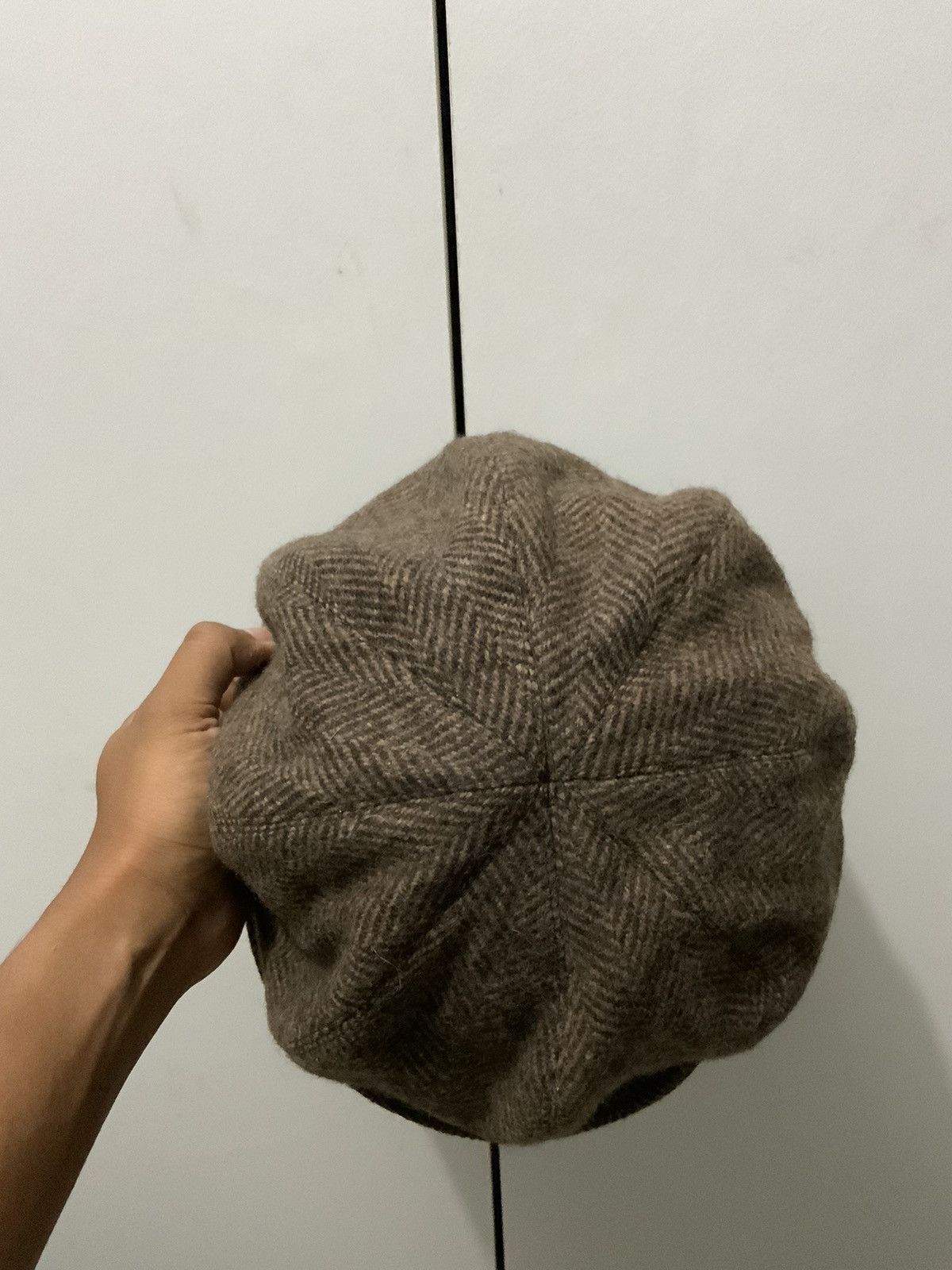 Japanese Brand Clothing Wool Brown Japan Newsboy Hat Size ONE SIZE - 6 Thumbnail