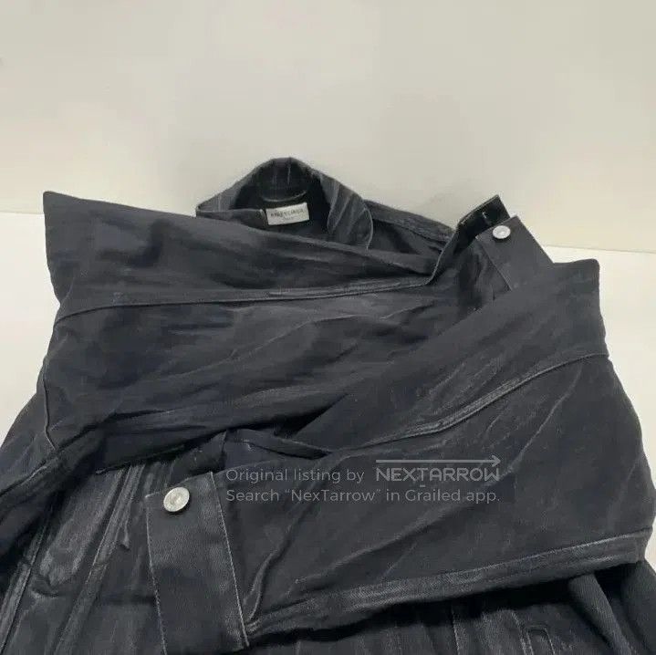 Balenciaga Balenciaga Black Long Sleeve Denim Jacket. Size US L / EU 52-54 / 3 - 8 Thumbnail