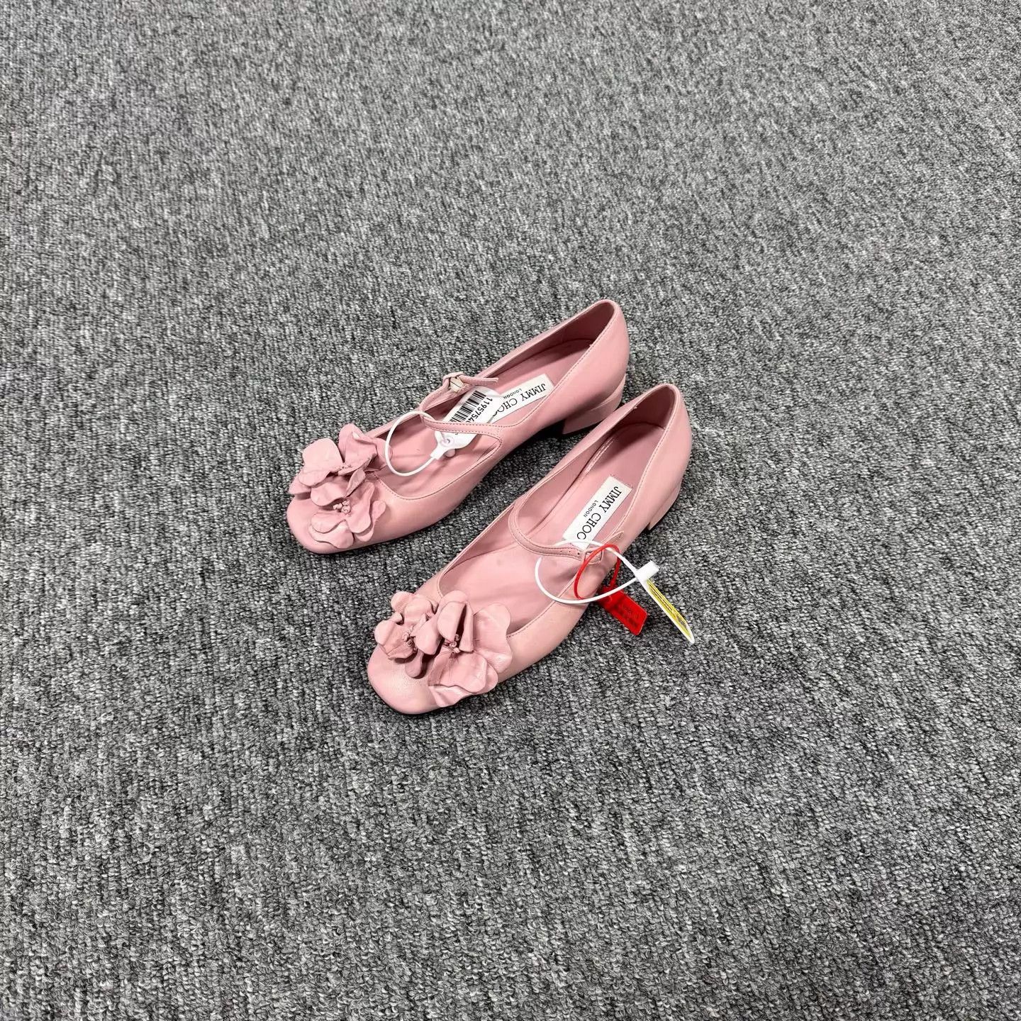 Jimmy Choo Jimmy Choo Pink Floral Block Heel Shoes 39 99 New Size US 8.5 / IT 38.5 - 1 Thumbnail