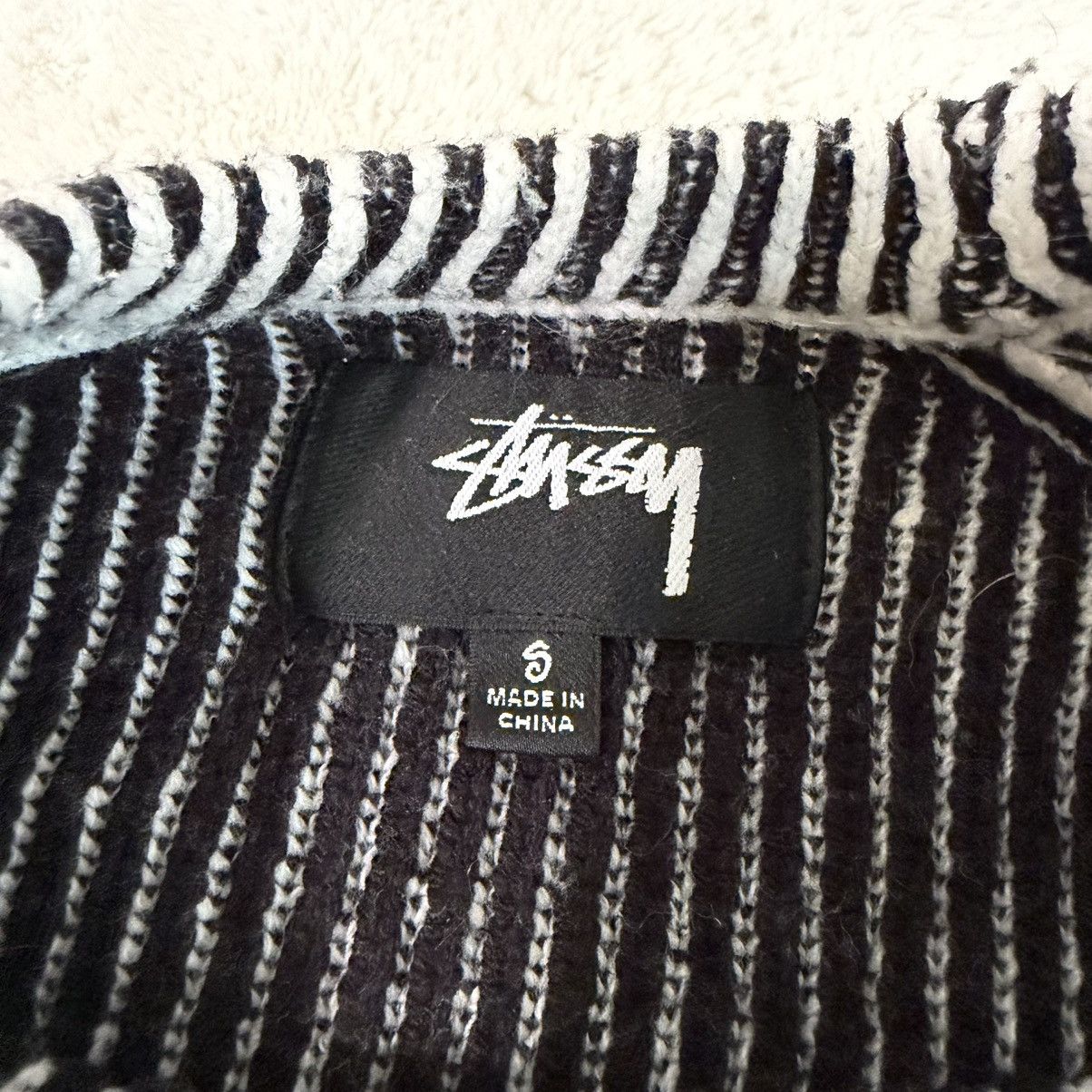 Stussy Stussy Contrast Rib Sweater Size US S / EU 44-46 / 1 - 3 Thumbnail