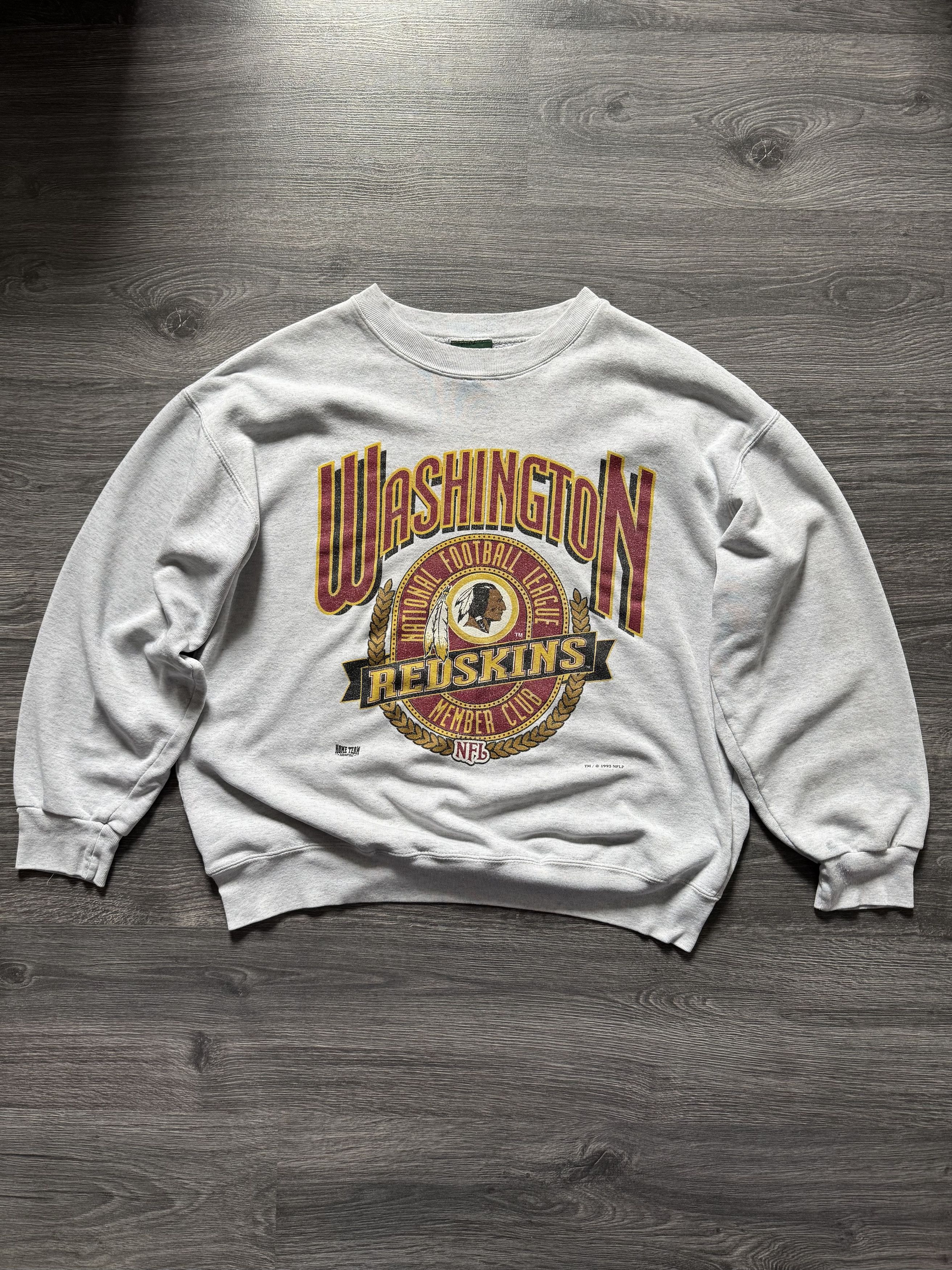 NFL Vintage 1993 Washington Redskins Sweatshirt Crewneck Baggy Size US M / EU 48-50 / 2 - 3 Thumbnail