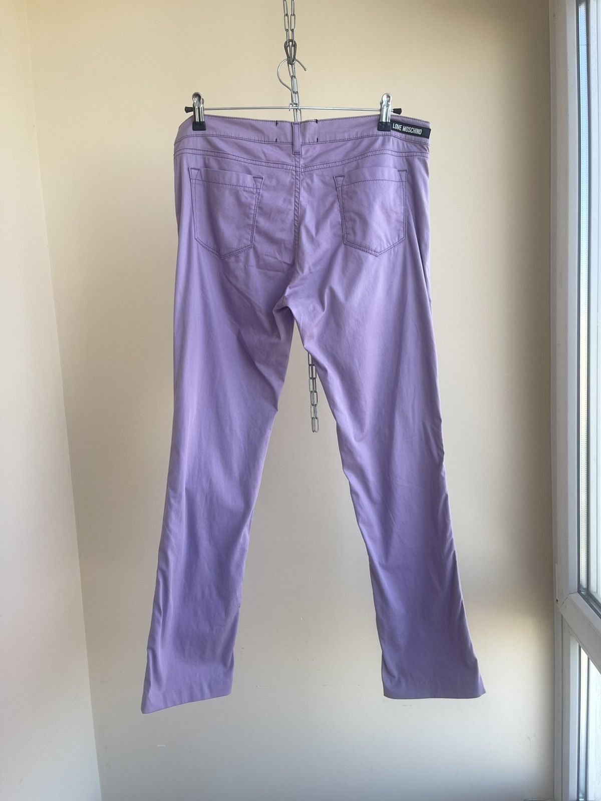 Love Moschino Love Moschino Mid Rise Regular Straight Fit Pants 32x29 w32 Size 32" / US 10 / IT 46 - 2 Thumbnail