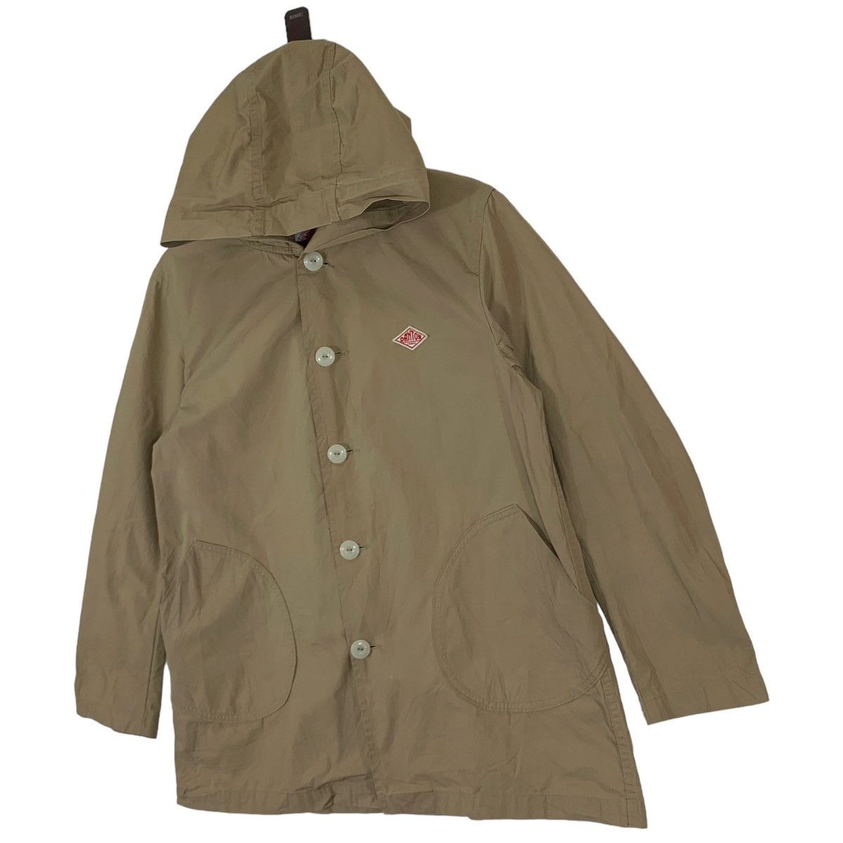 Danton VINTAGE DANTON VETEMENTS DE TRAVAIL BUTTON HOODIE JACKET Size US S / EU 44-46 / 1 - 3 Thumbnail