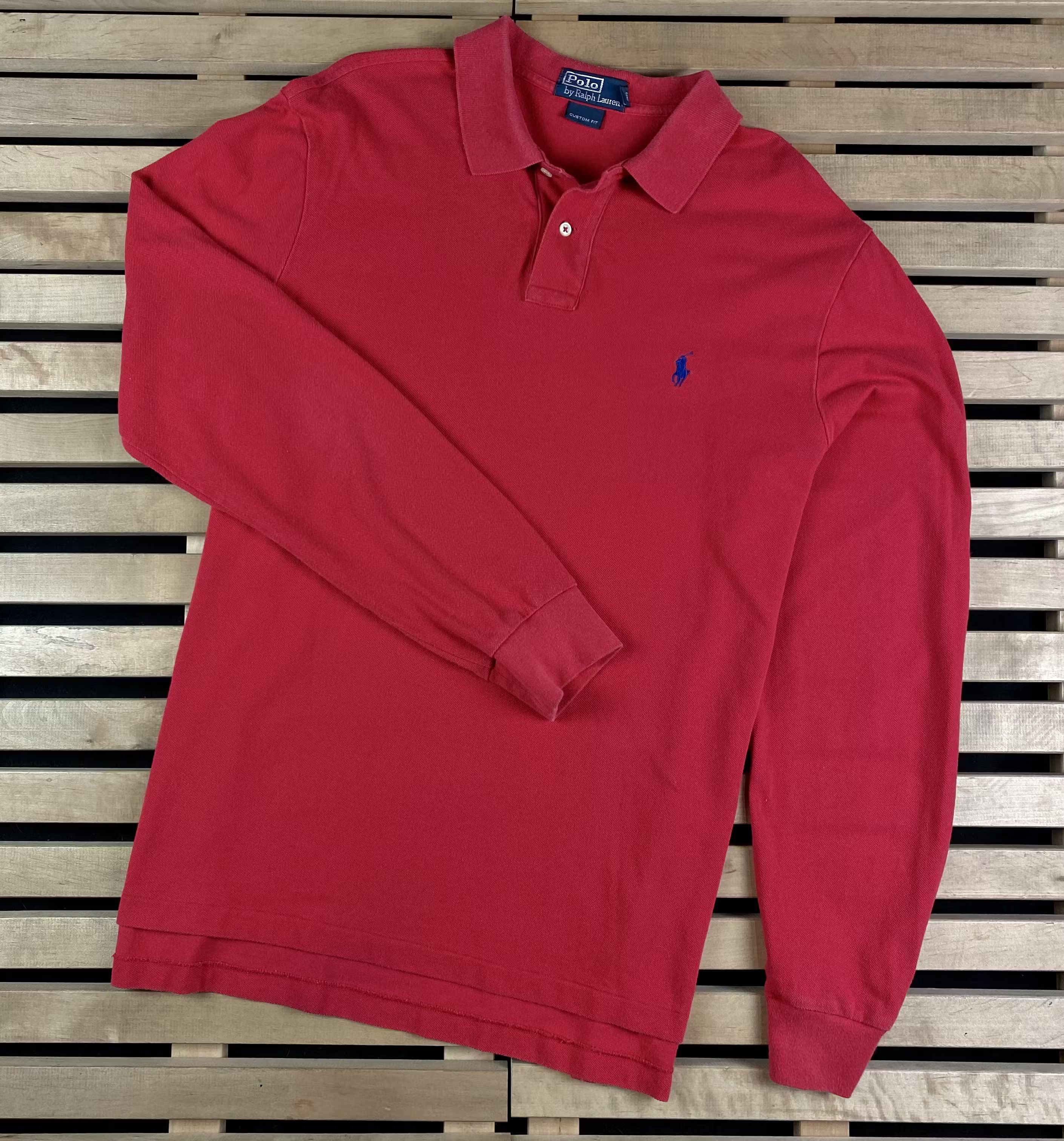 Polo Ralph Lauren × Ralph Lauren × Vintage Men’s Rugby Sweatshirt Polo By Ralph Lauren Vintage Size XL Size US XL / EU 56 / 4 - 1 Thumbnail