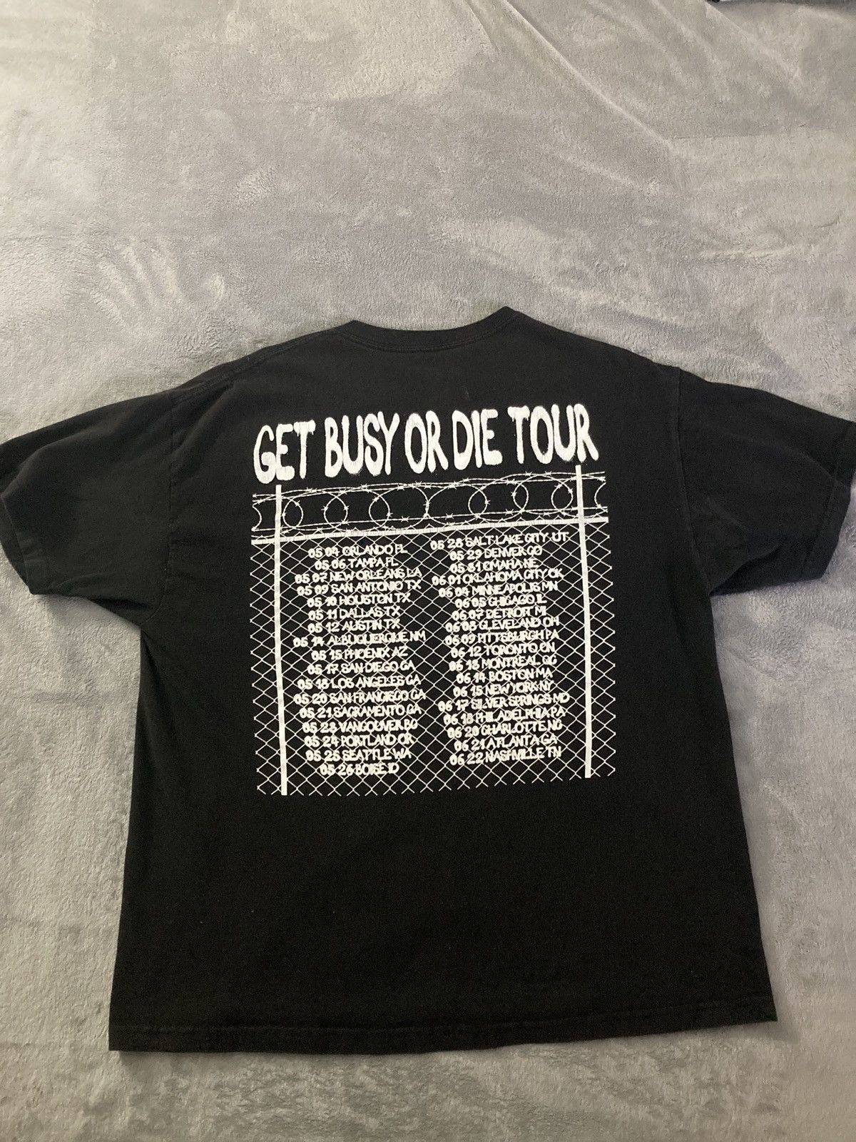 Other $NOT Get Busy or Die Tour T-shirt Size US XL / EU 56 / 4 - 2 Thumbnail
