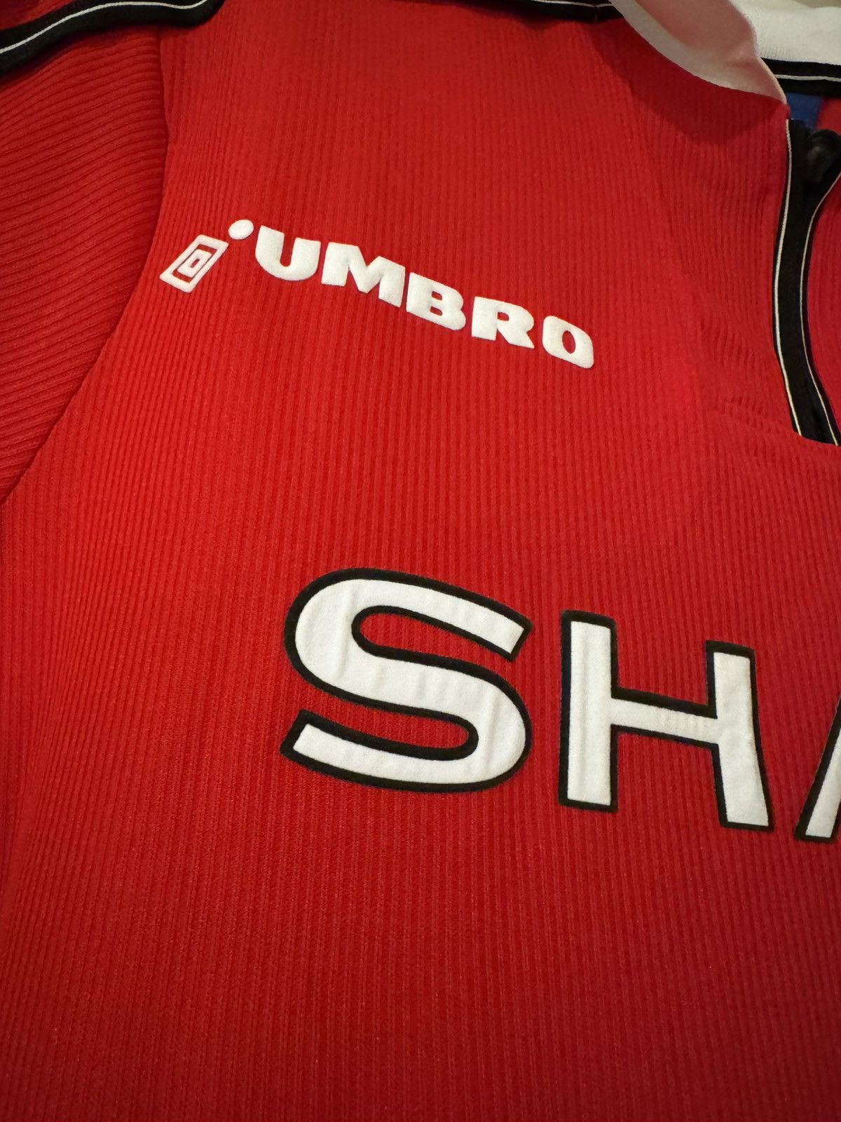 Umbro Vintage MANU jersey Size US XL / EU 56 / 4 - 3 Thumbnail