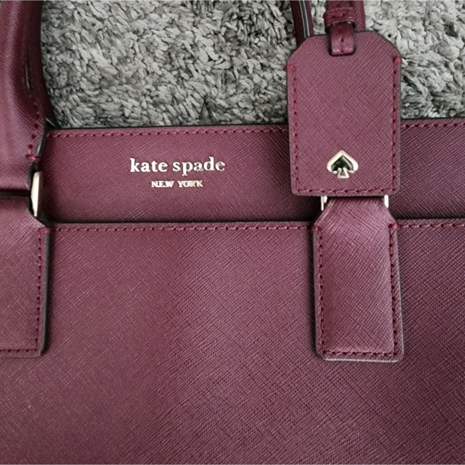 Kate Spade Kate Spade Maroon Cameron with COA Size ONE SIZE - 1 Thumbnail