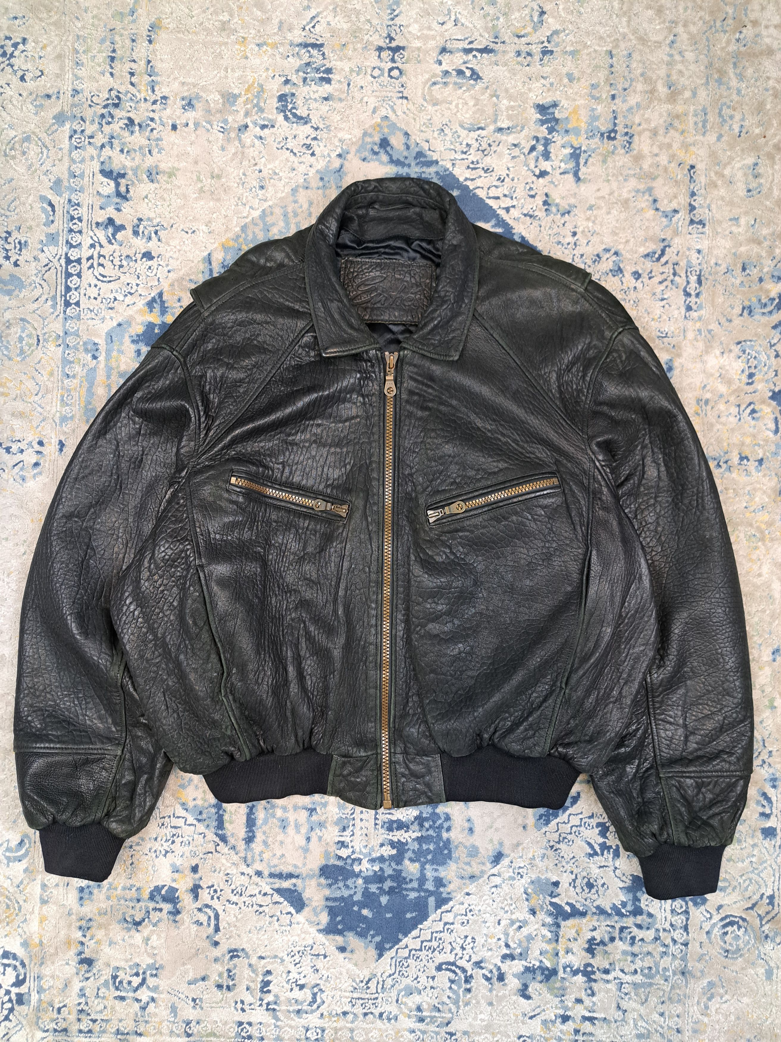Archive Leather Jacket | Grailed
