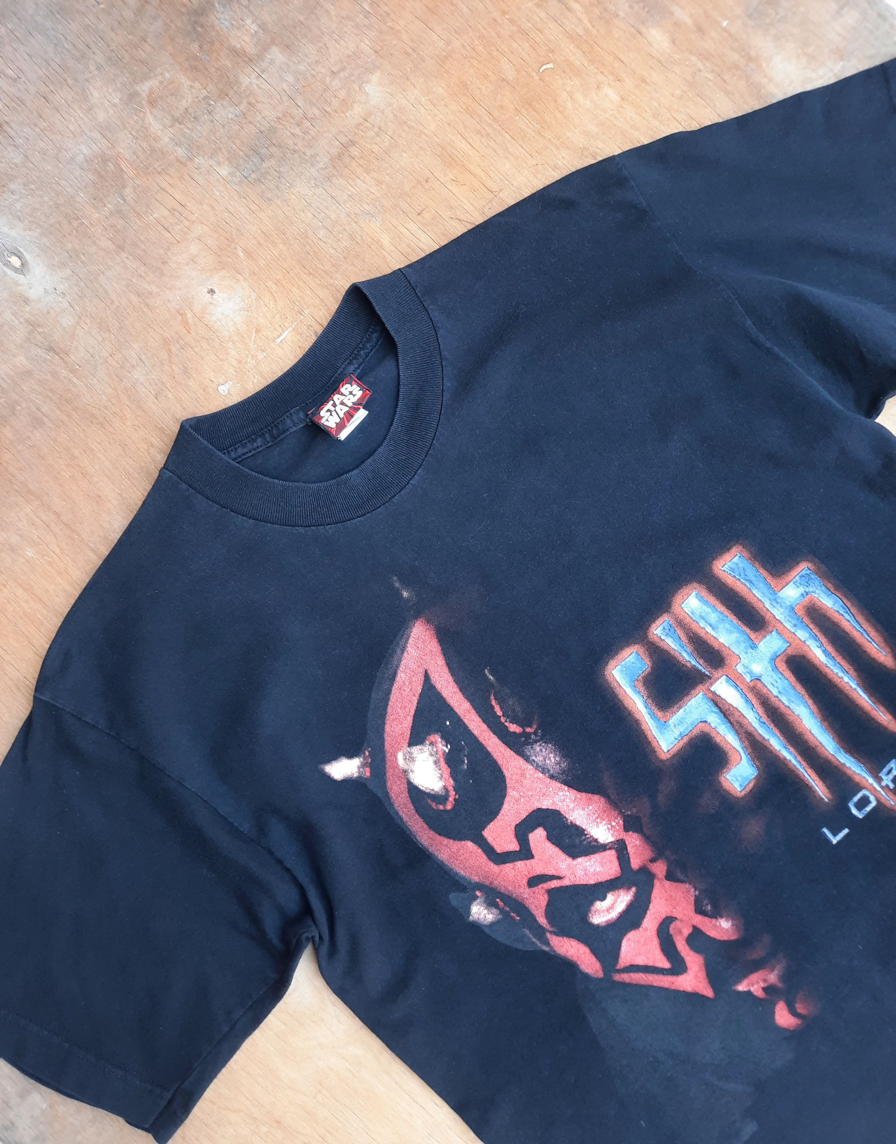 Star Wars Star Wars Darth Maul Sith Lord 90s Tshirt SZ L Raw hem Size US L / EU 52-54 / 3 - 3 Thumbnail
