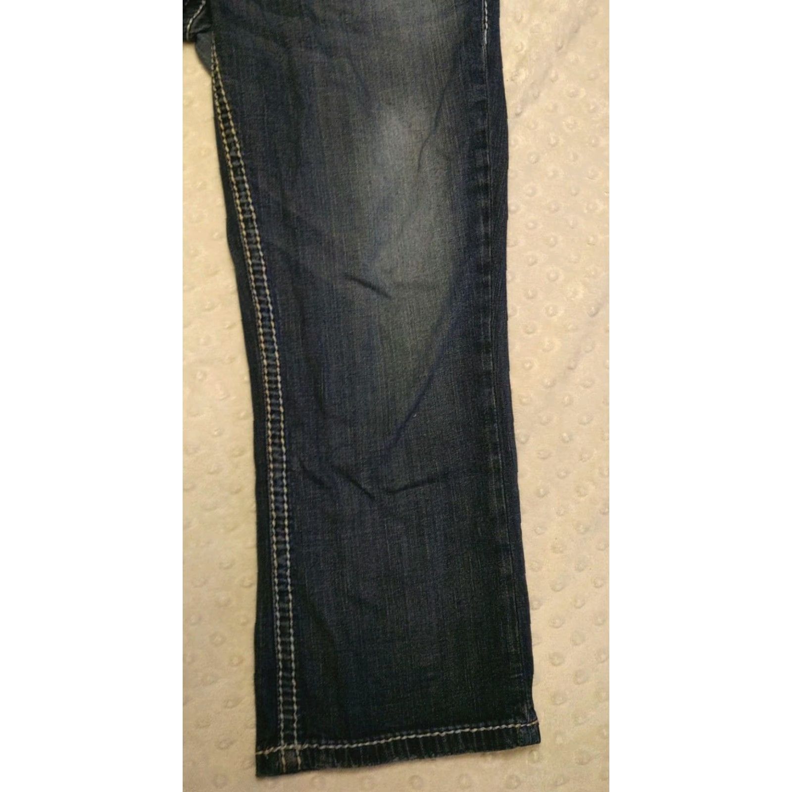 Silver Jeans Co. Silver Jeans Capri Jeans 30 Blue Aiko Capri Womens 5-Pocket Denim Logo Button Zip Stretch Crop Modern City Rock Casual Size 30" / US 8 / IT 44 - 2 Thumbnail