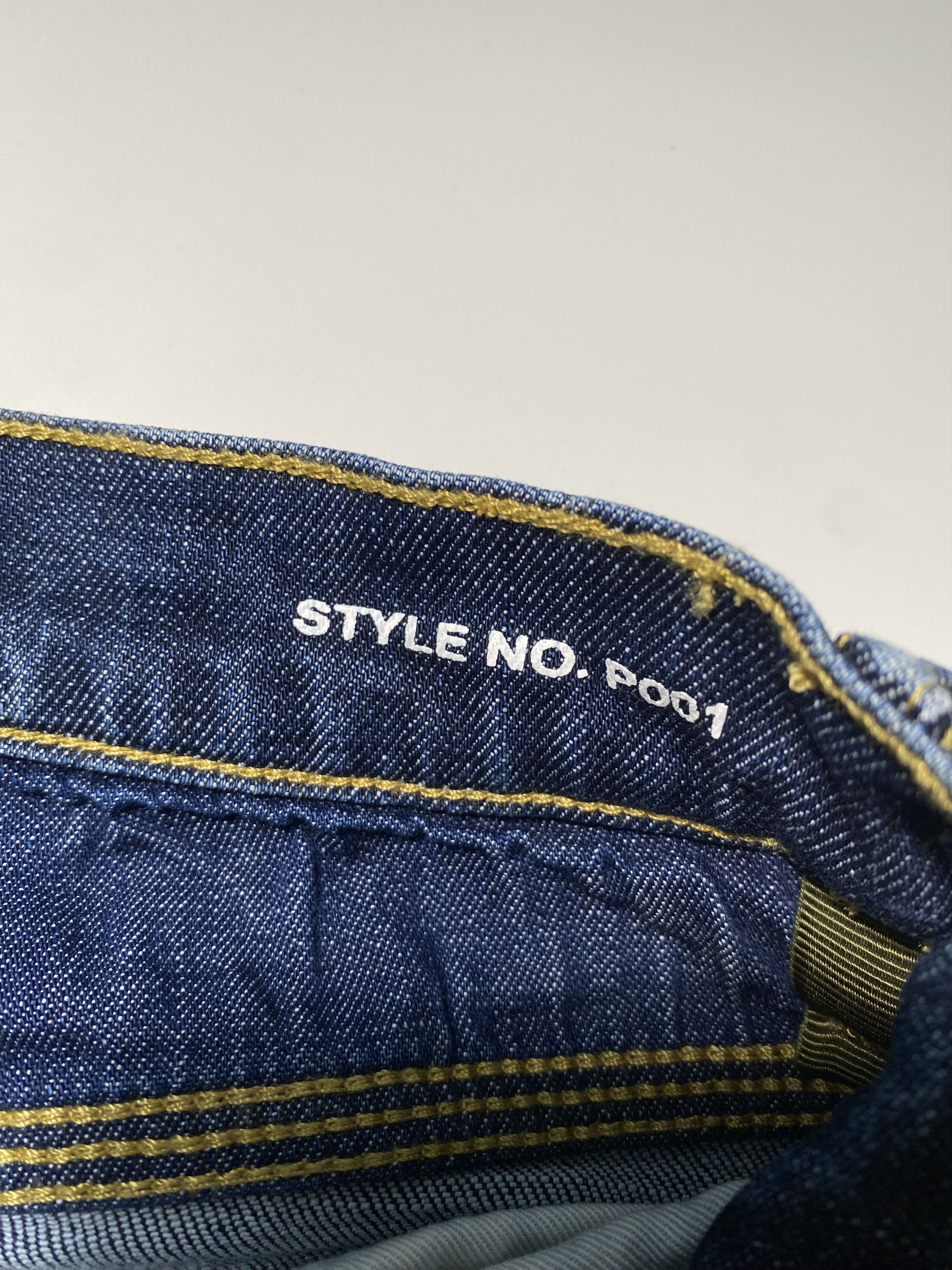 Purple Brand Purple Jeans P001 Pre Distressed Dark Denim Size 32x34 Size US 32 / EU 48 - 5 Thumbnail