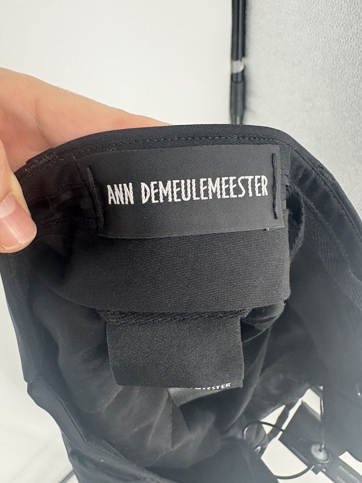 Ann Demeulemeester Ann Demeulemeester Wide Leg Trousers Size US 30 / EU 46 - 5 Thumbnail