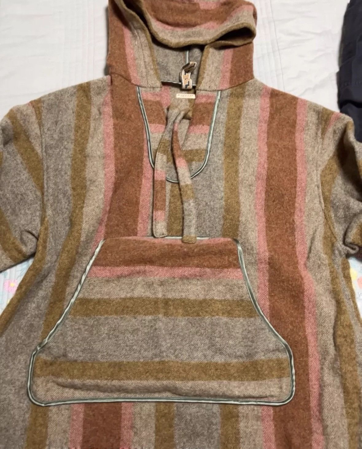 Kapital KAPITAL Woolen Velvet Da Vinci Hoodie Sweatshirt Size US L / EU 52-54 / 3 - 3 Thumbnail