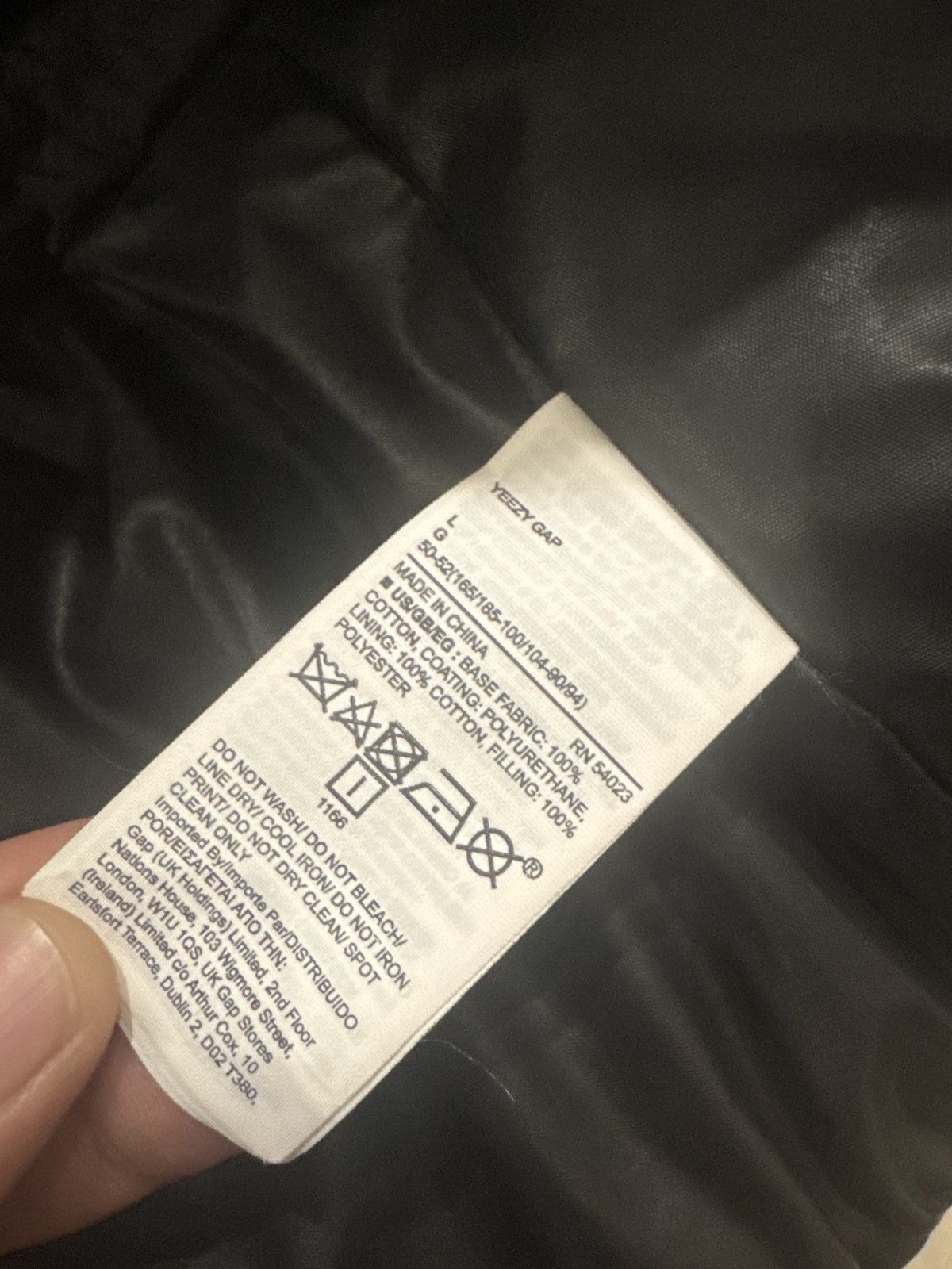 Gap × Yeezy Yeezy Gap jacket Size US L / EU 52-54 / 3 - 3 Thumbnail