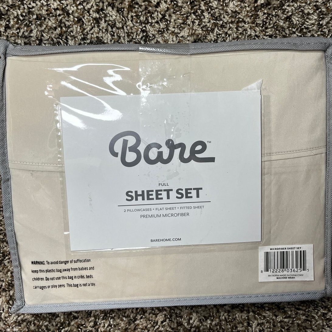 Other NWT Bare Premuim Microfiber Full Sheet Set Size ONE SIZE - 2 Thumbnail
