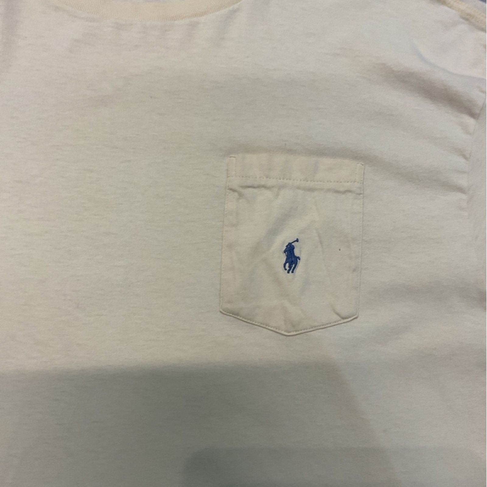 Polo Ralph Lauren Vintage Polo by Ralph Lauren Pocket Yellow T-Shirt Size US L / EU 52-54 / 3 - 4 Thumbnail